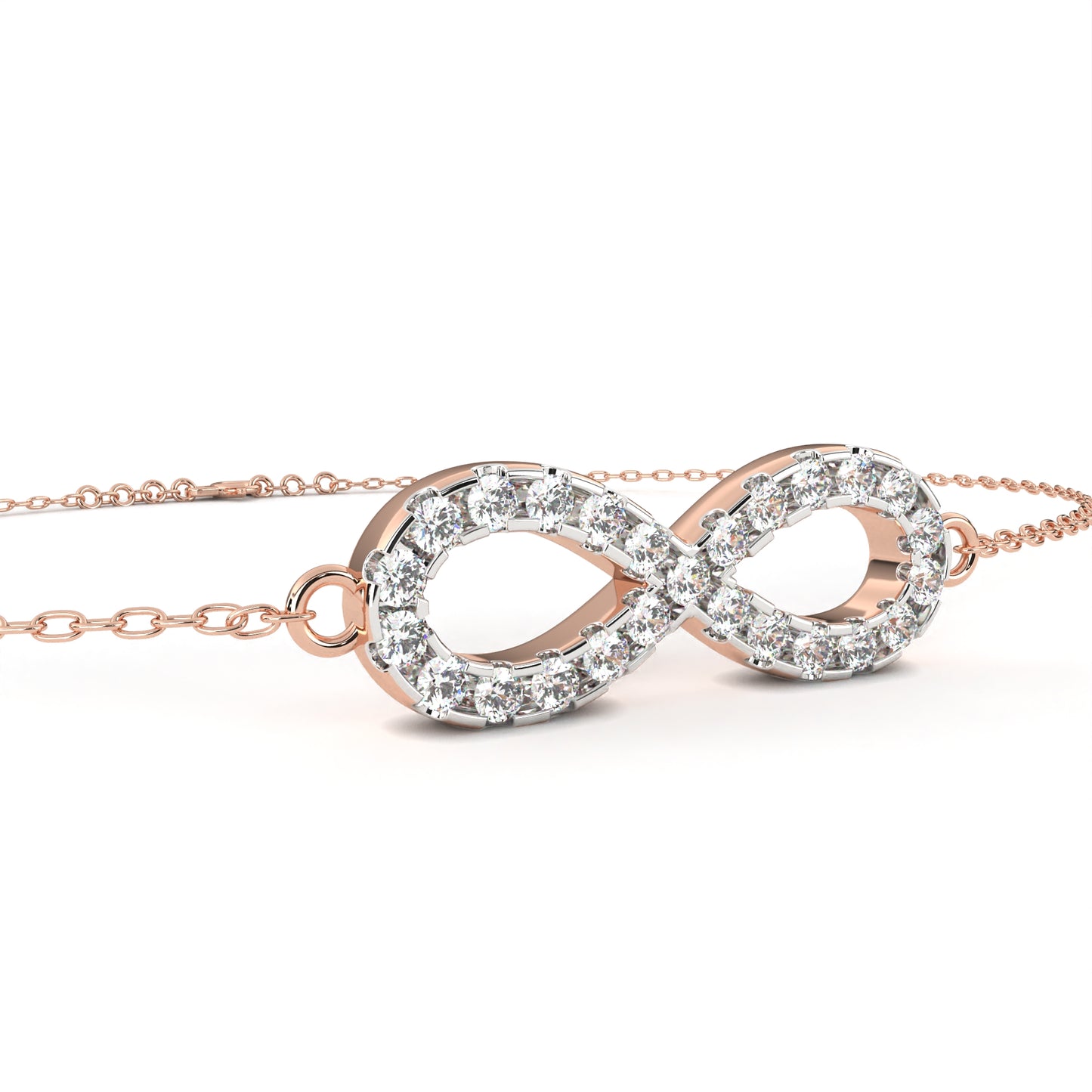 Infinity Glow Diamond Bracelet