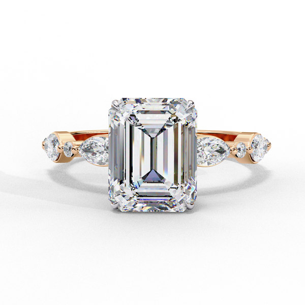 Eleganant Emerald Cut 2.08 Carat Solitaire Ring
