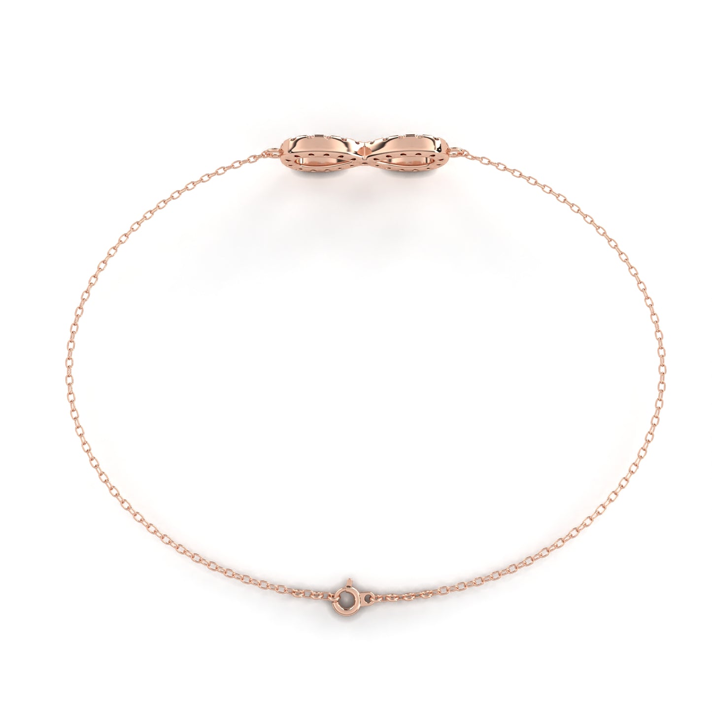 Infinity Glow Diamond Bracelet