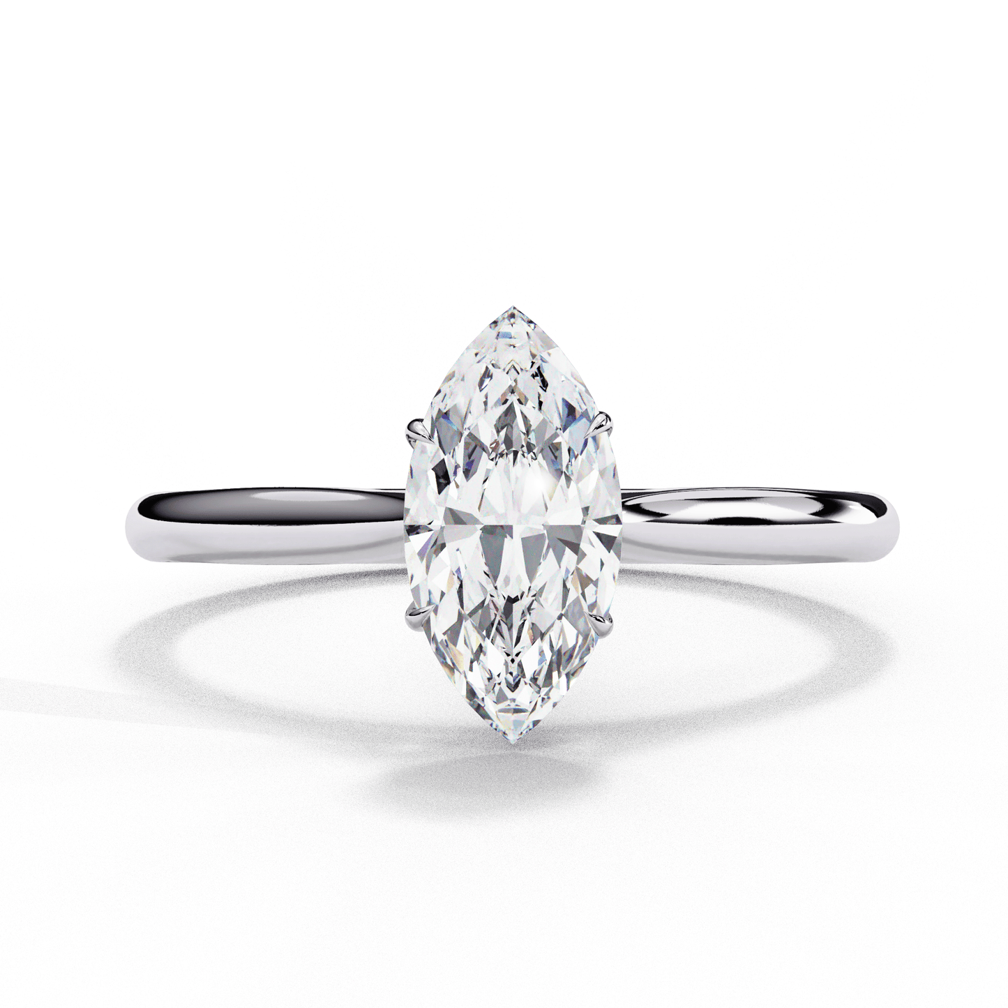 Daily Bling Marquise Solitaire Ring