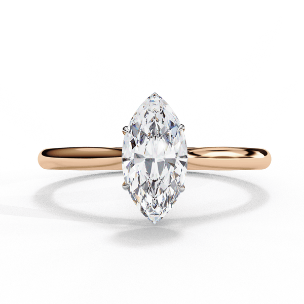 Daily Bling Marquise Solitaire Ring