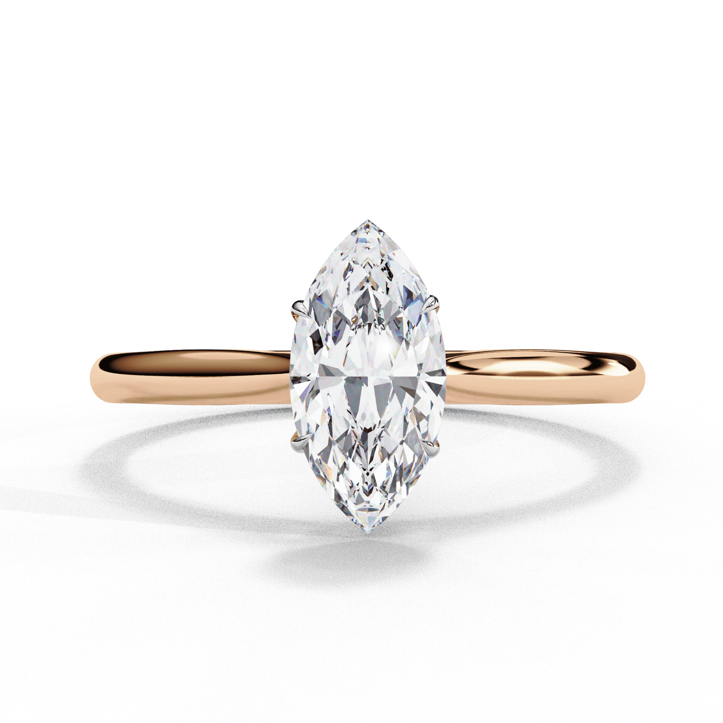 Daily Bling Marquise Solitaire Ring