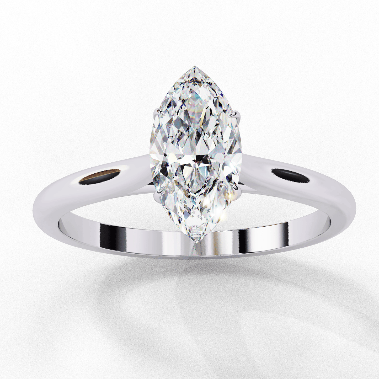 Daily Bling Marquise Solitaire Ring