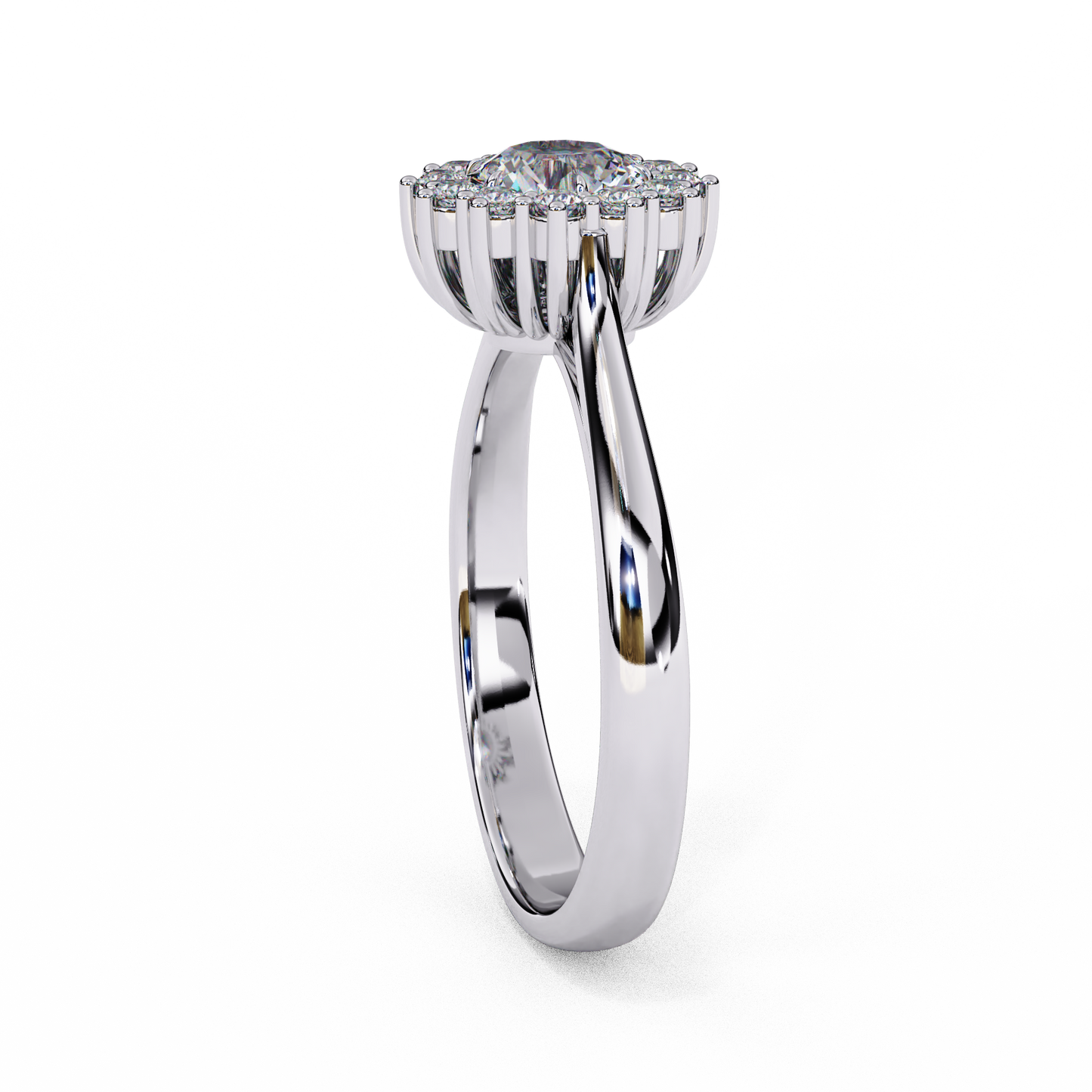Everyday Joy Round 0.47 Ct Solitaire Ring