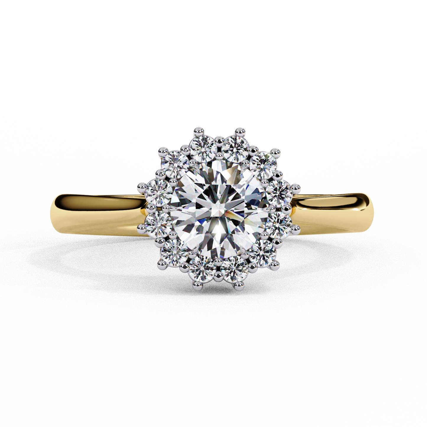 Everyday Joy Round 0.47 Ct Solitaire Ring
