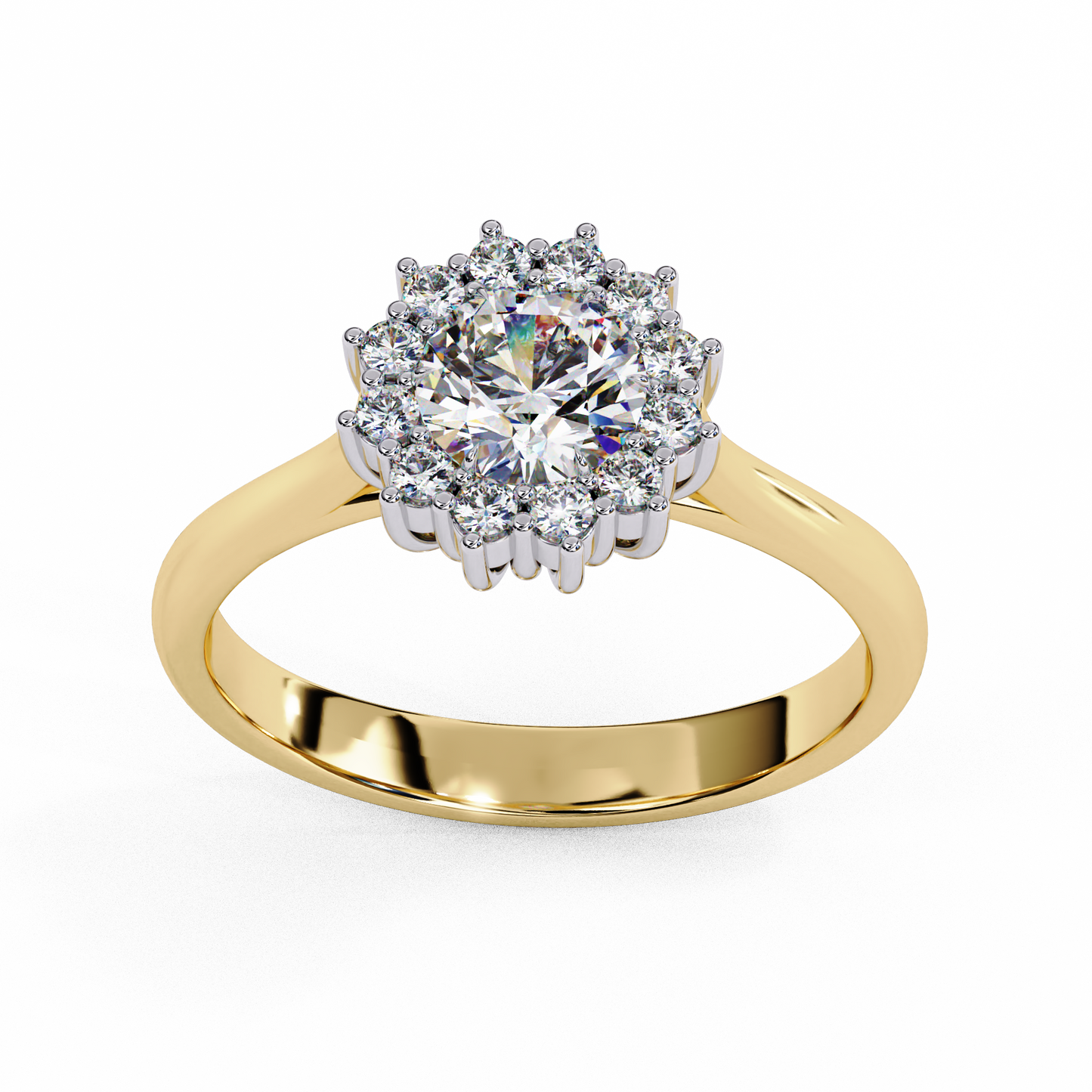 Everyday Joy Round 0.47 Ct Solitaire Ring