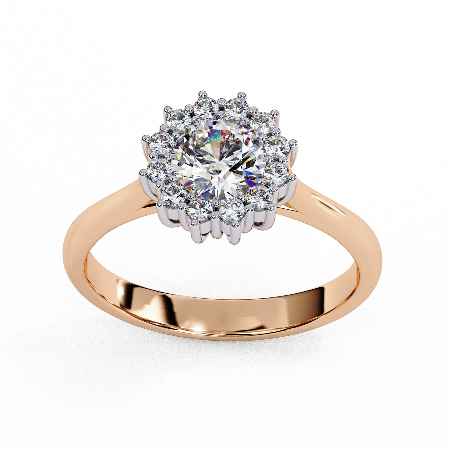 Everyday Joy Round 0.47 Ct Solitaire Ring