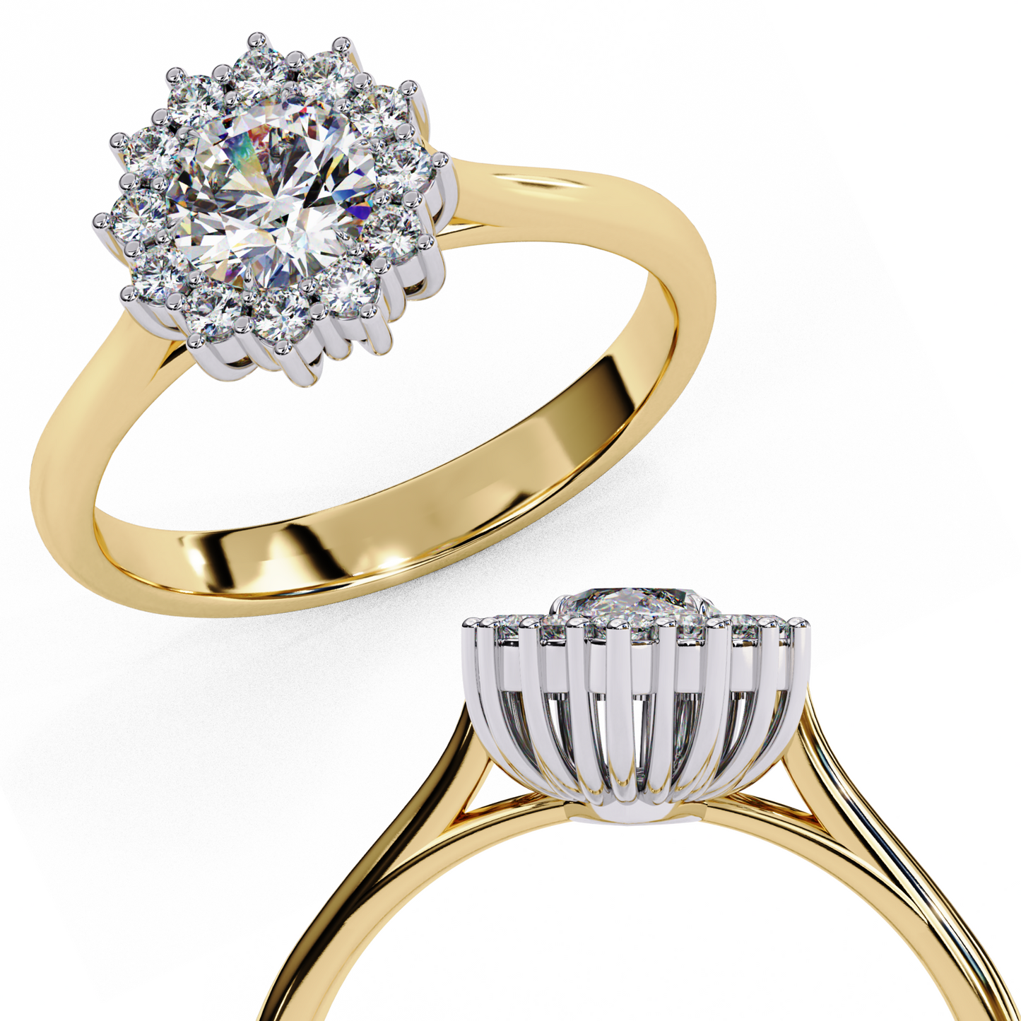 Everyday Joy Round 0.47 Ct Solitaire Ring