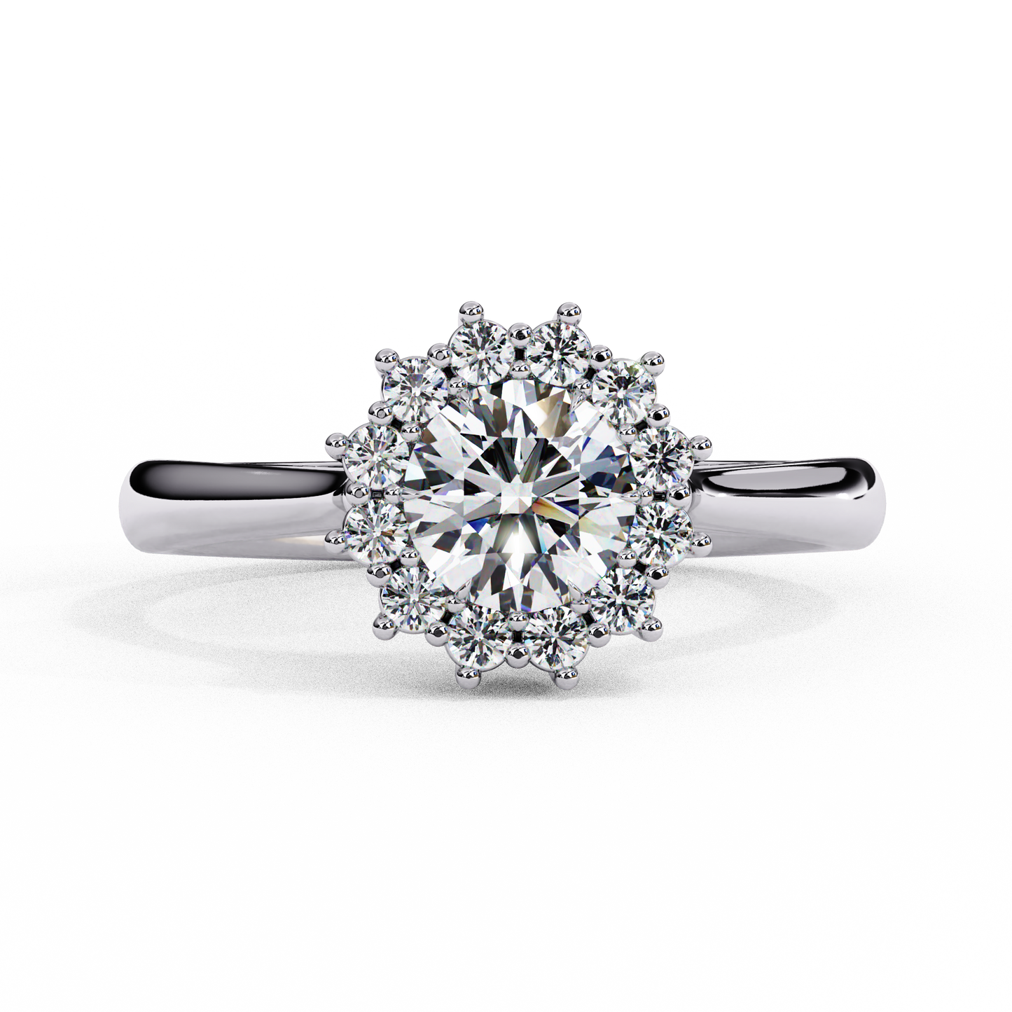 Everyday Joy Round 0.47 Ct Solitaire Ring