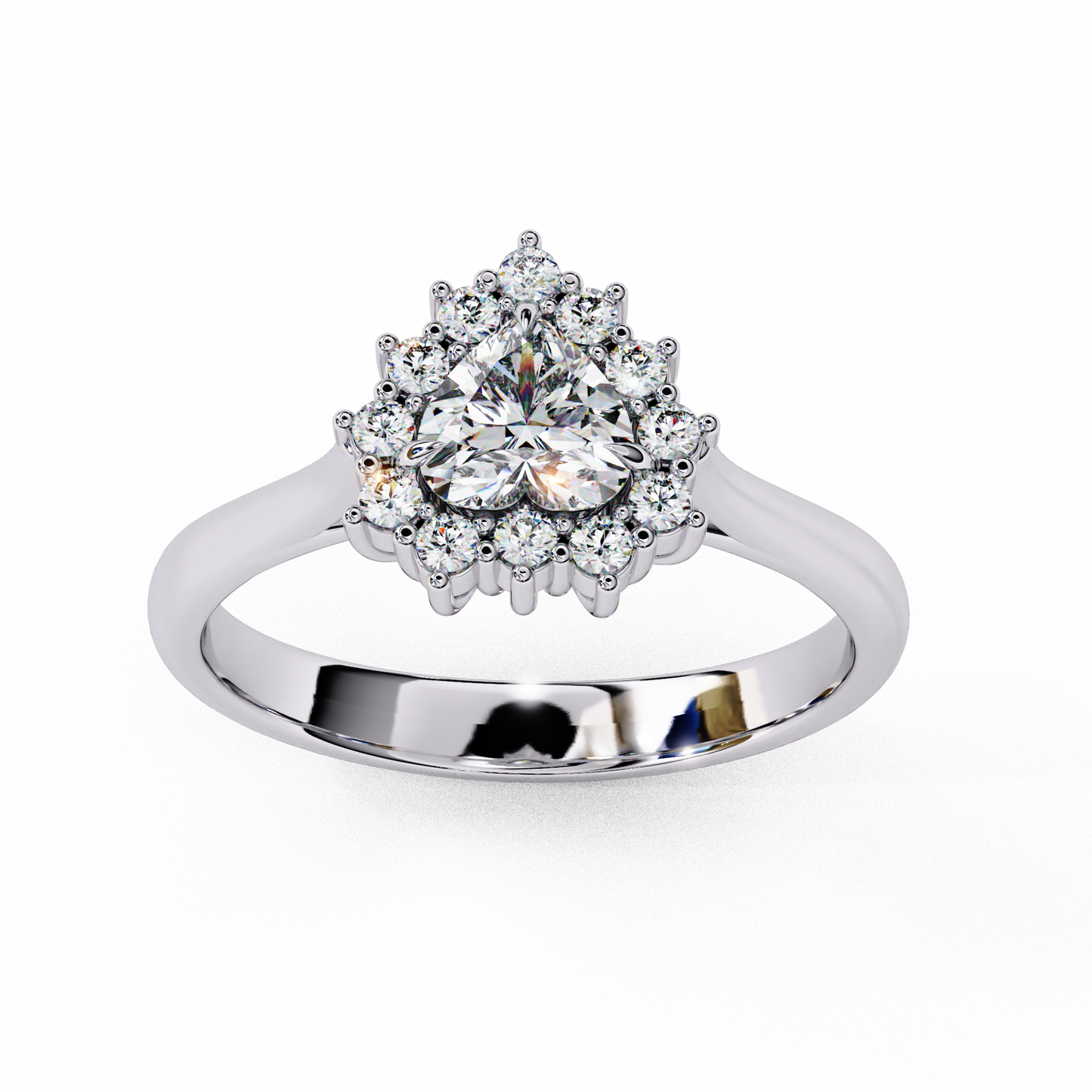 Sweetheart 0.59 Carat Solitaire Ring
