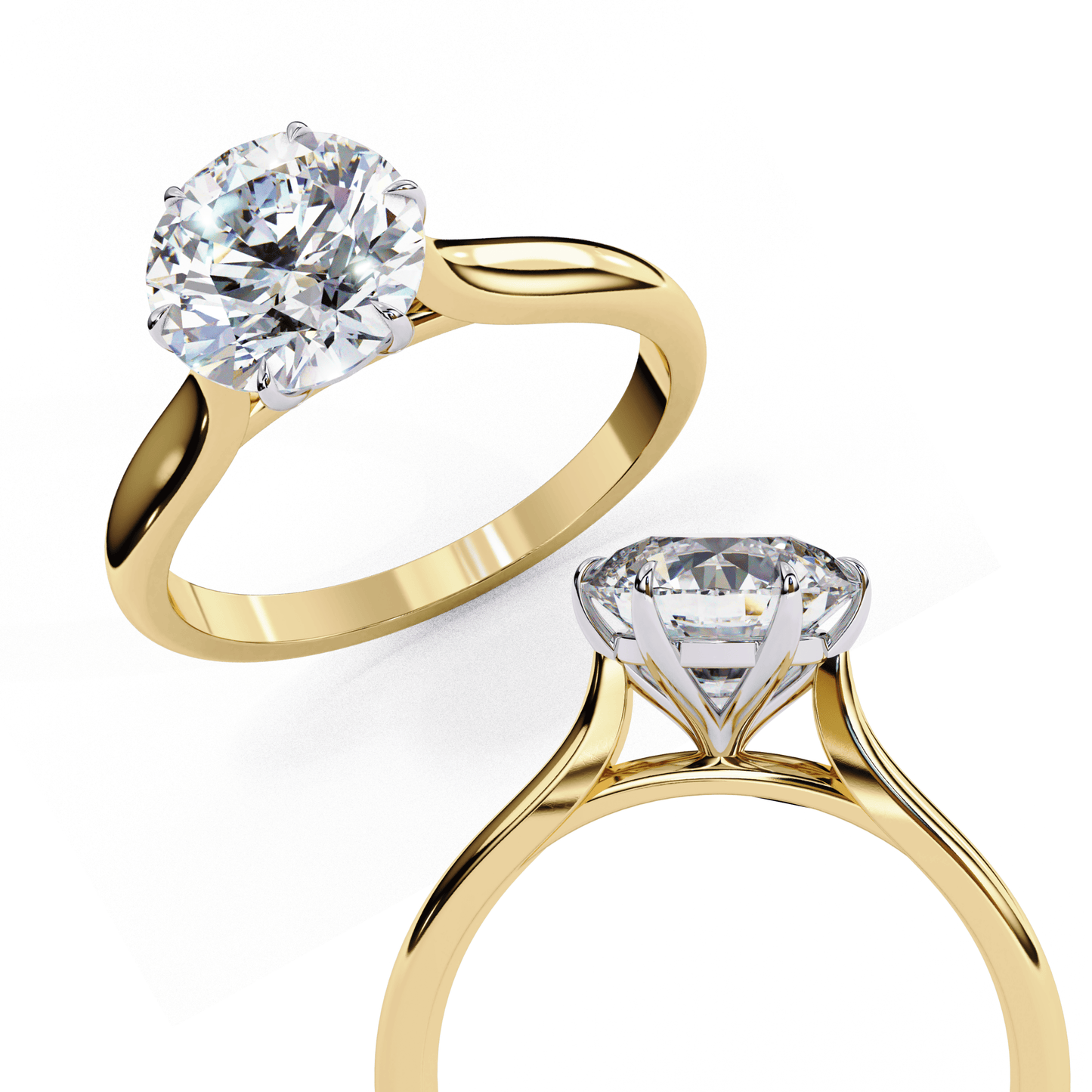 Round 1.92 Carat Solitaire Ring