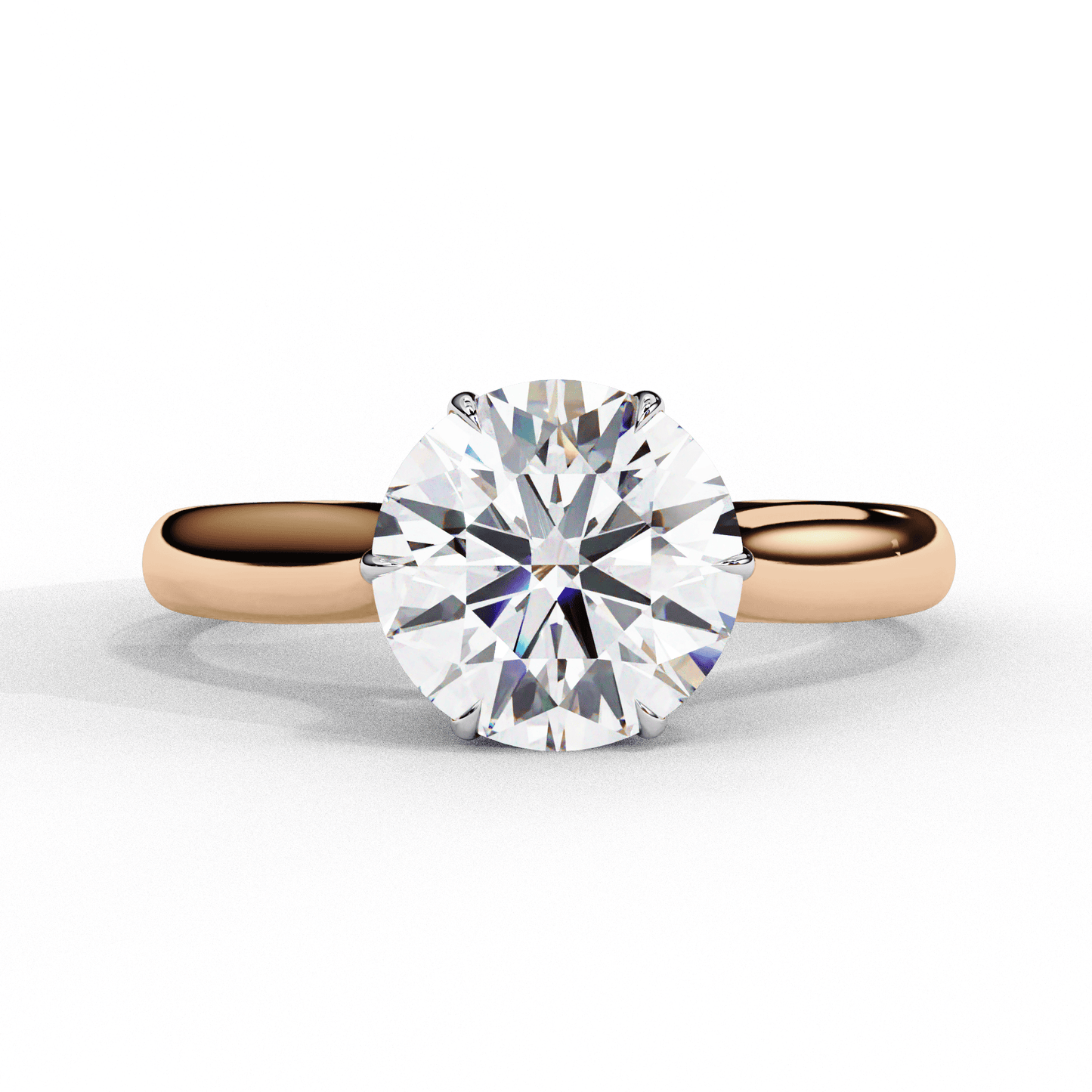 Round 1.92 Carat Solitaire Ring