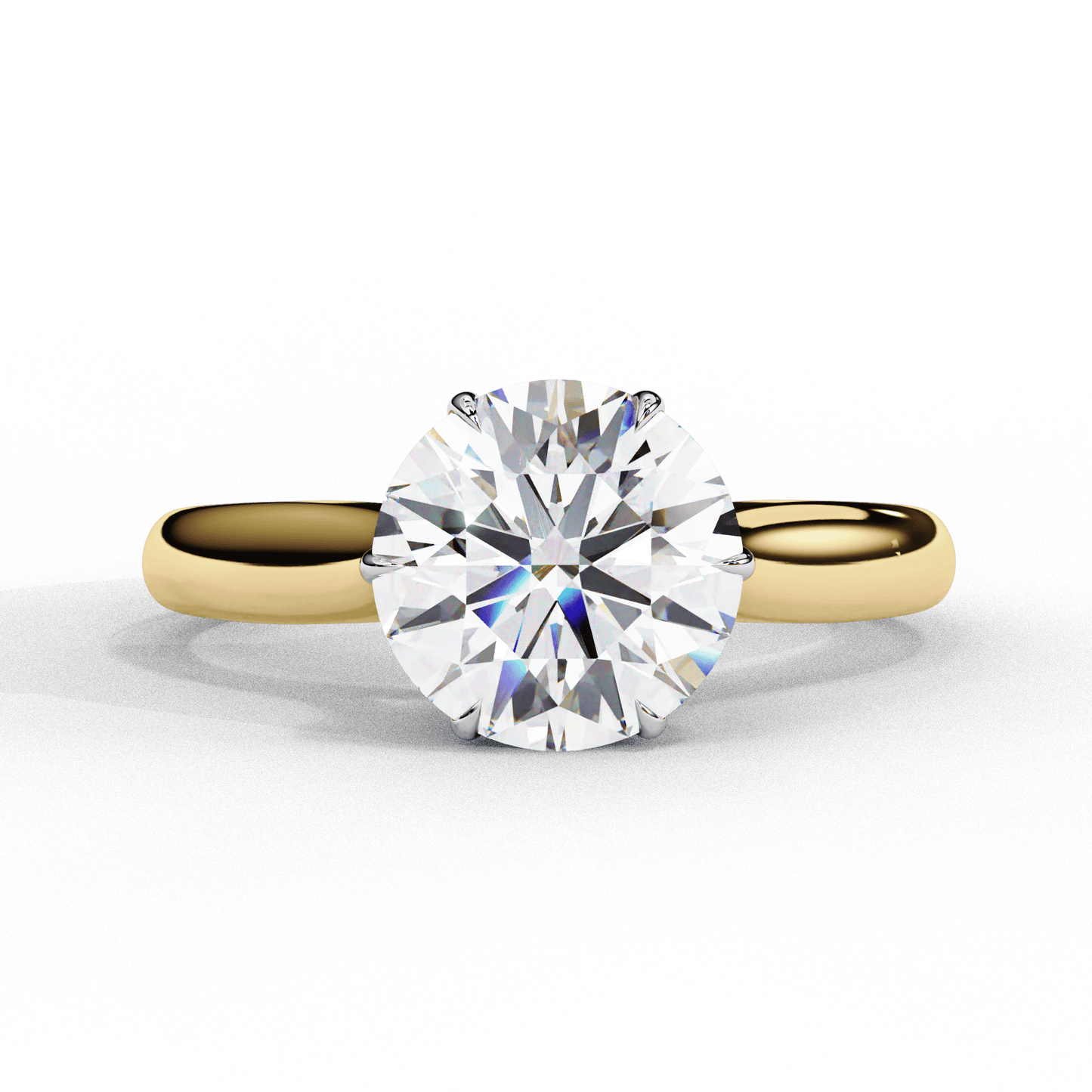 Round 1.92 Carat Solitaire Ring