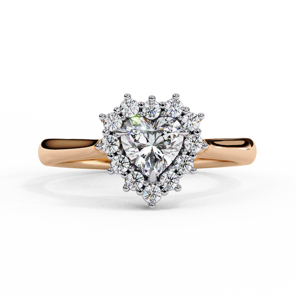 Sweetheart 0.59 Carat Solitaire Ring