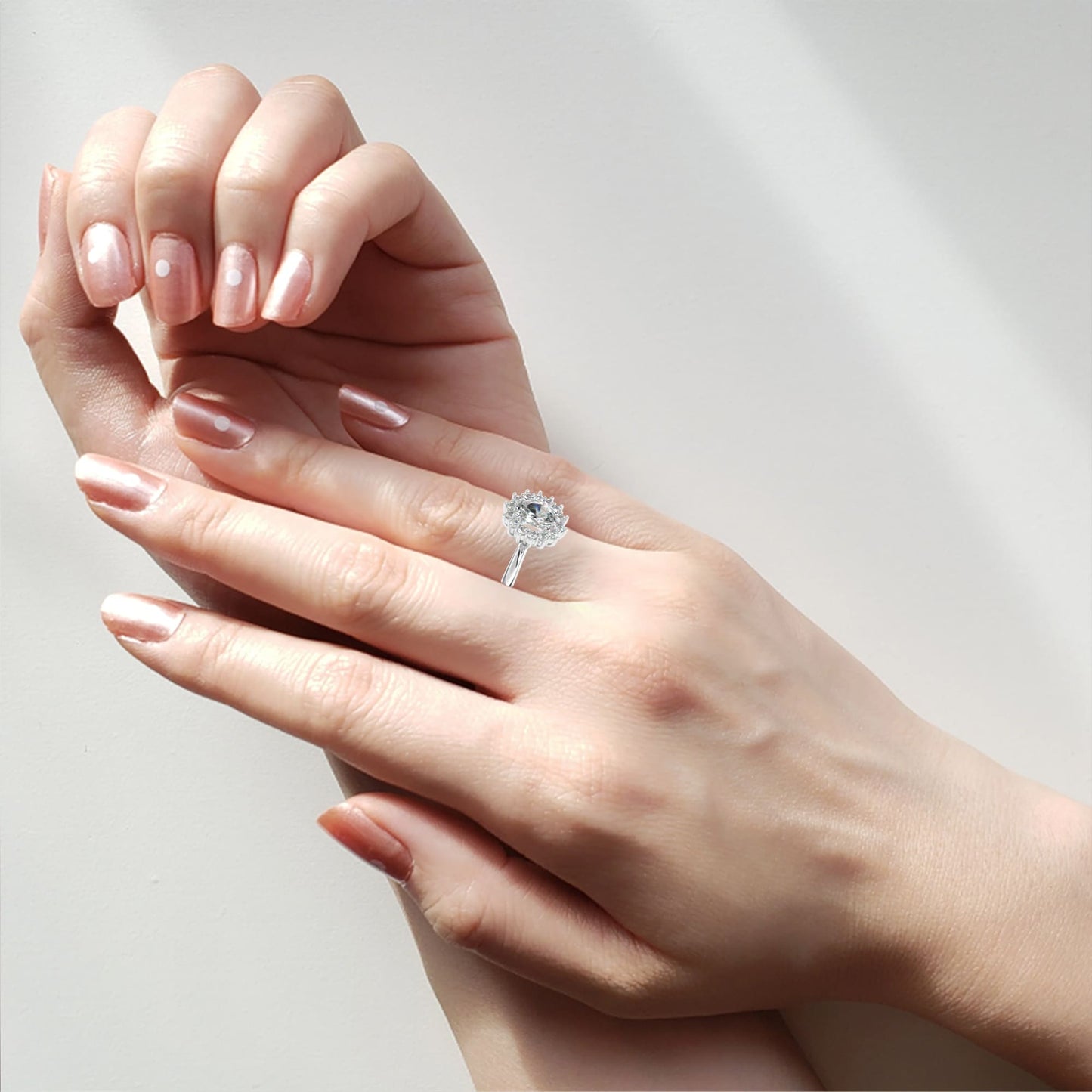 Oval Glow 0.45 Carat Solitaire Ring