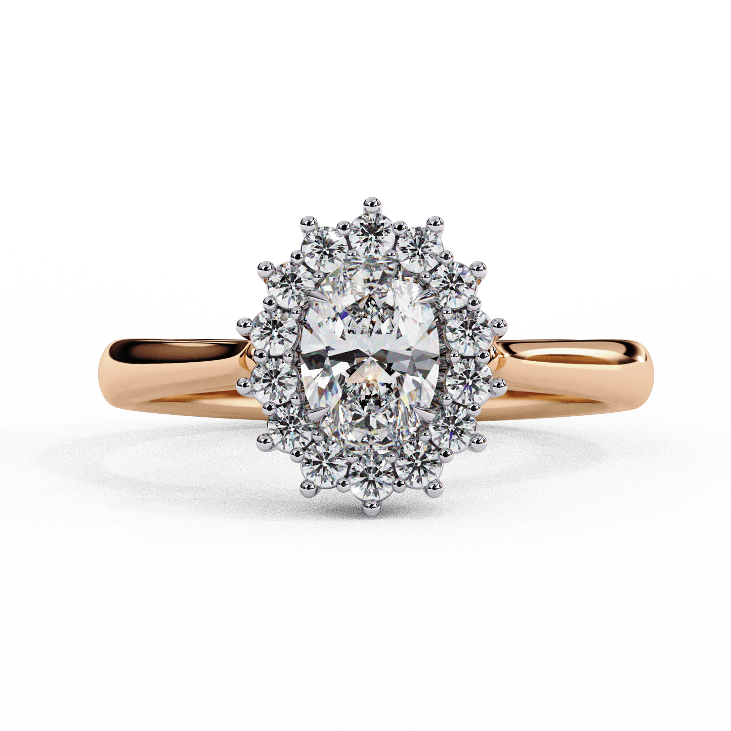 Oval Glow 0.45 Carat Solitaire Ring