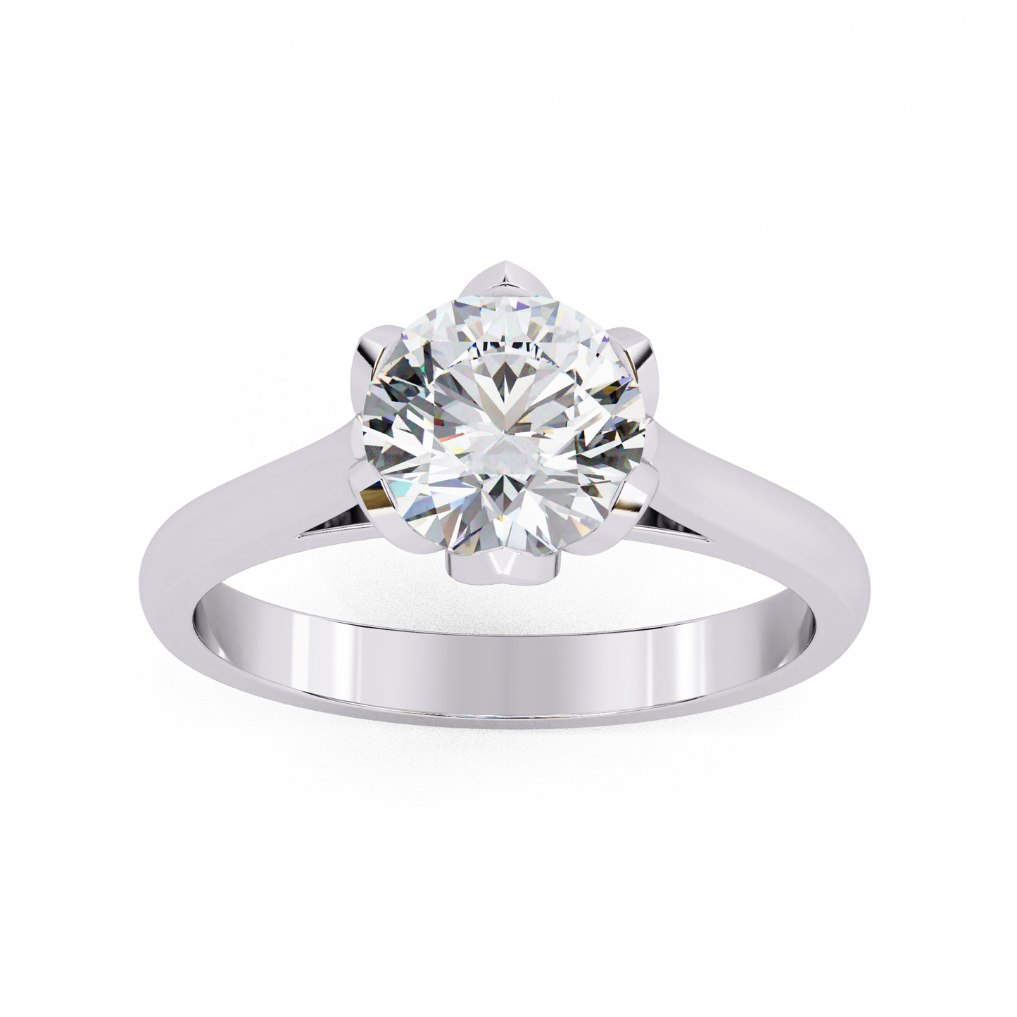 Classic Round Solitaire Ring