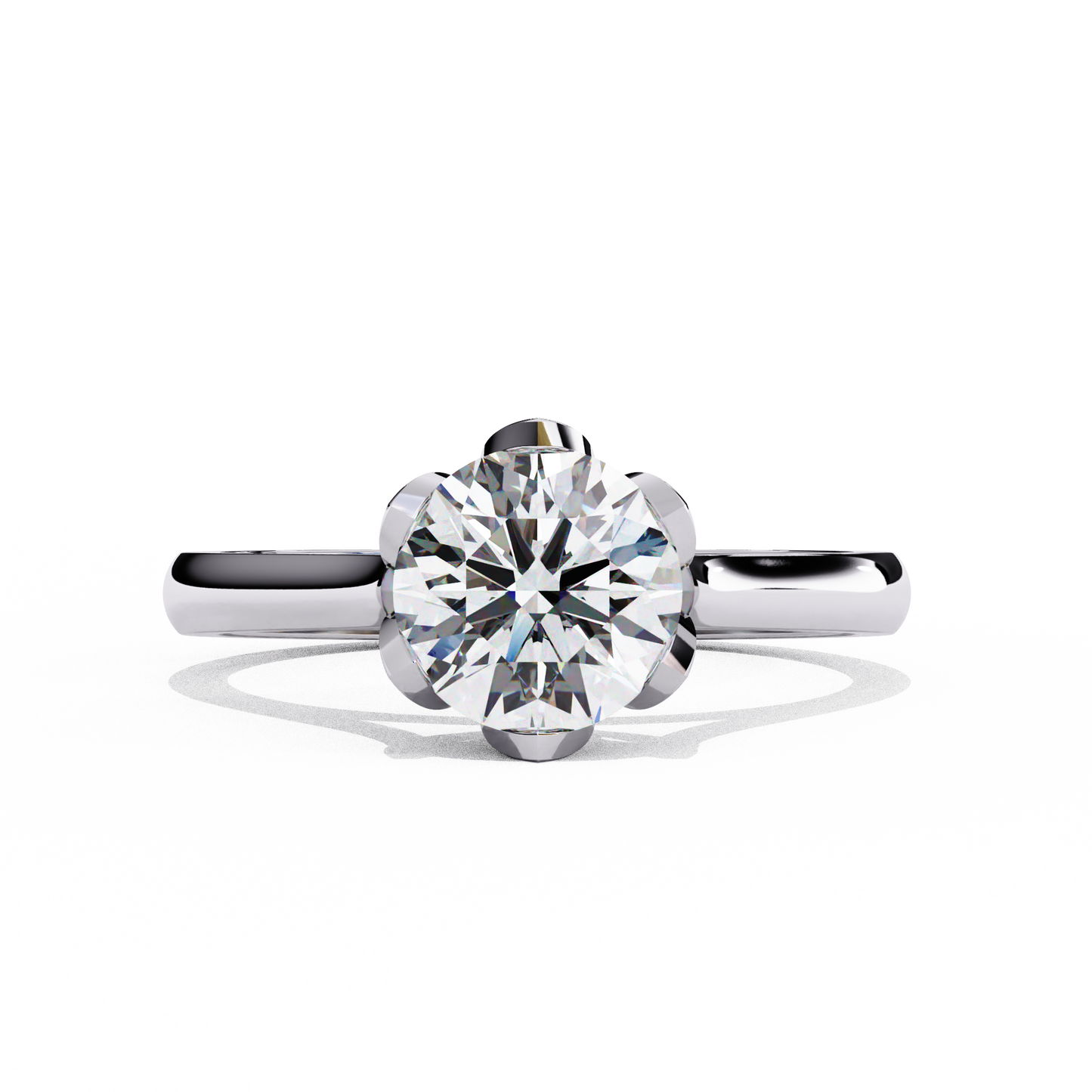 Classic Round Solitaire Ring