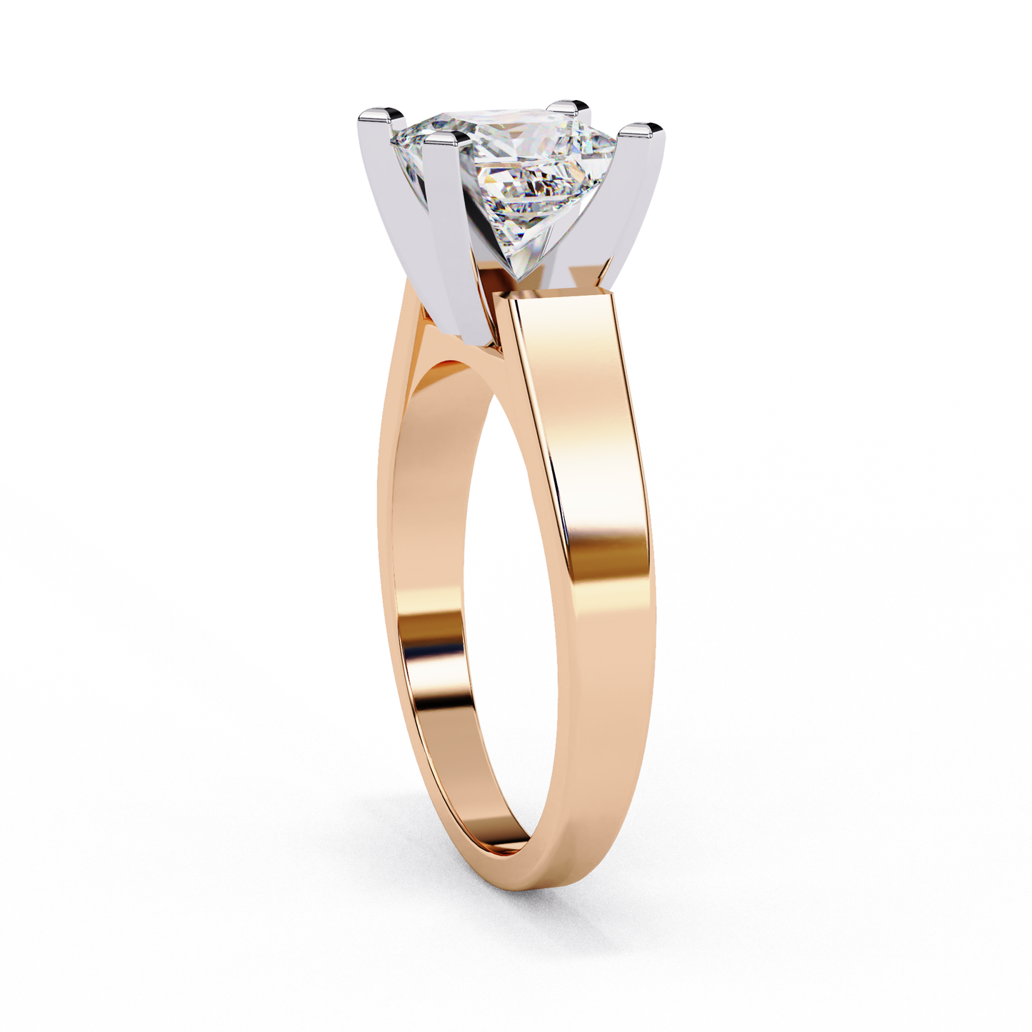 Dominion Princess Cut 1.72 Ct Solitaire Ring