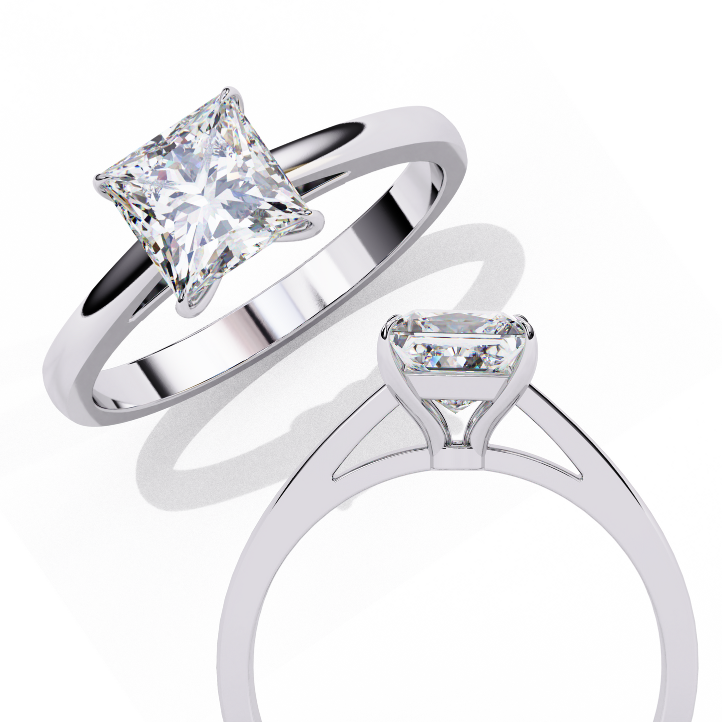 Forever Princess Cut 1.04 Carat Solitaire