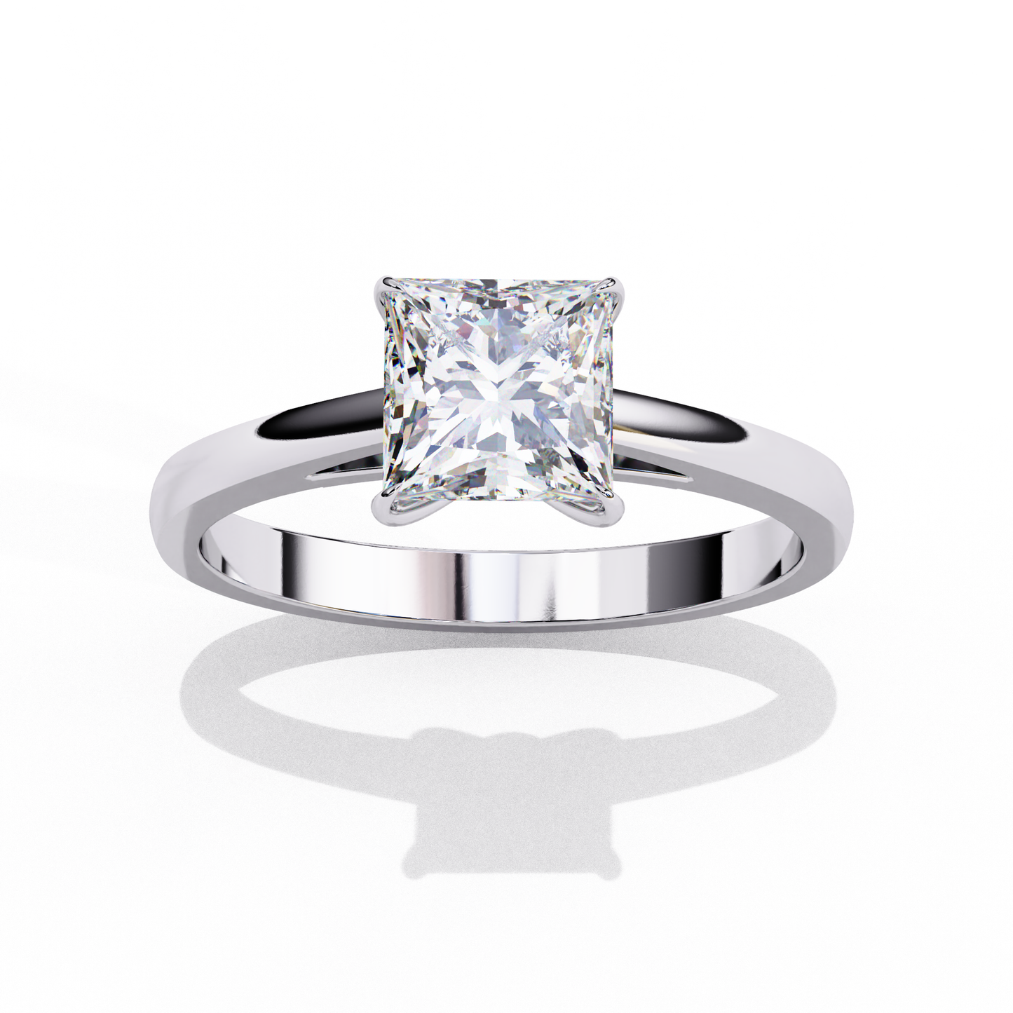 Forever Princess Cut 1.04 Carat Solitaire