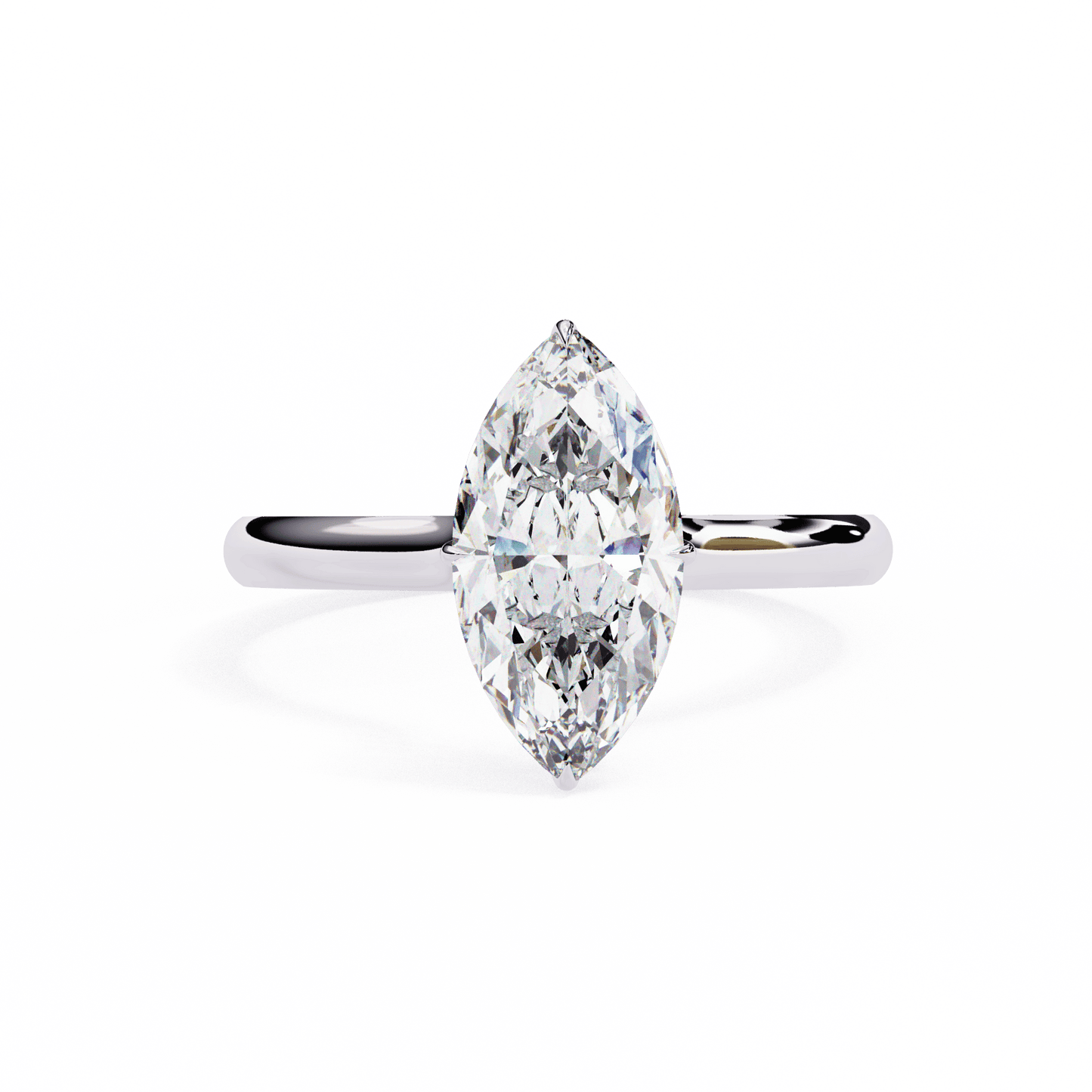 Daily Flaunt Marquise Solitaire Ring