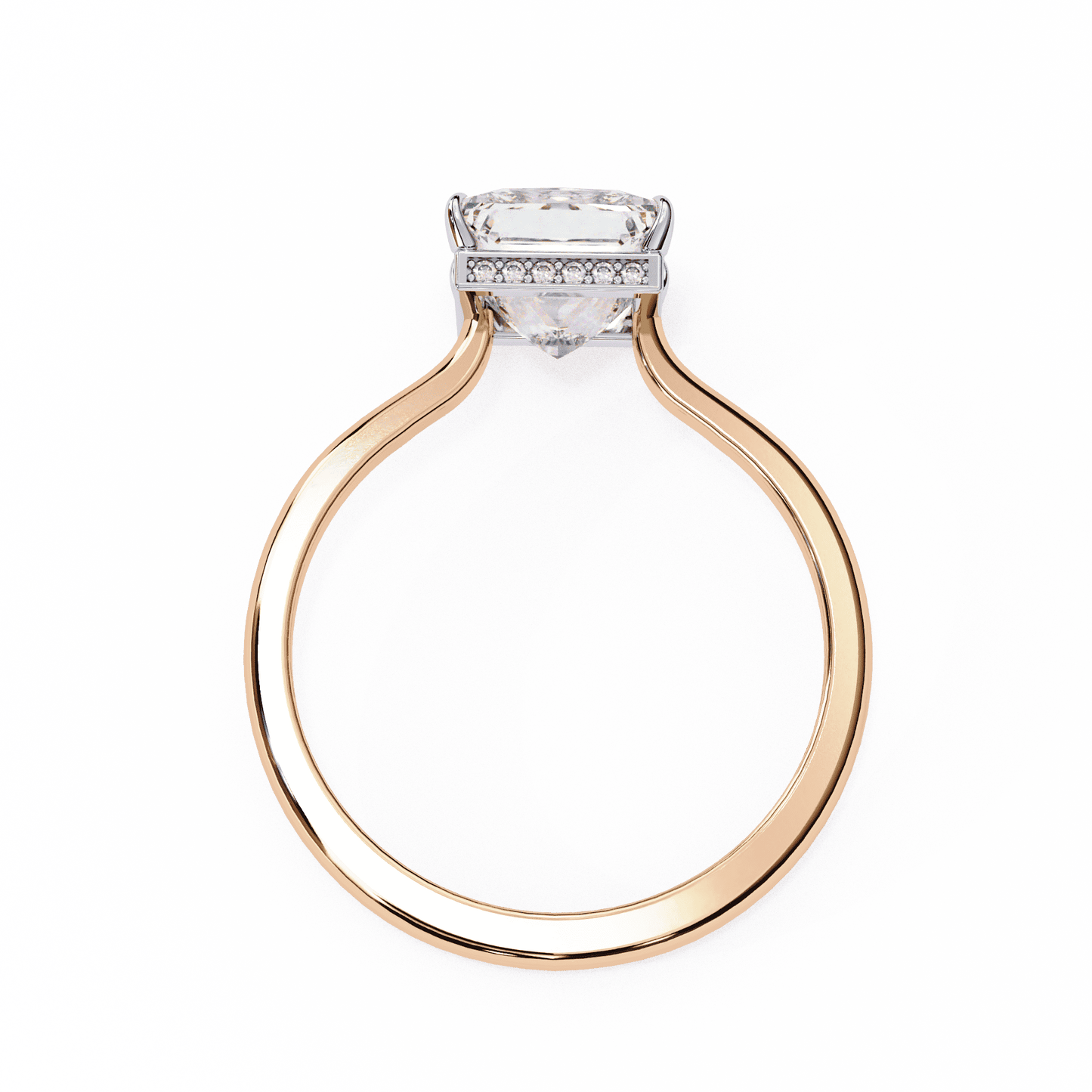 Prima Princess Cut 2.15 Carat Solitaire Ring