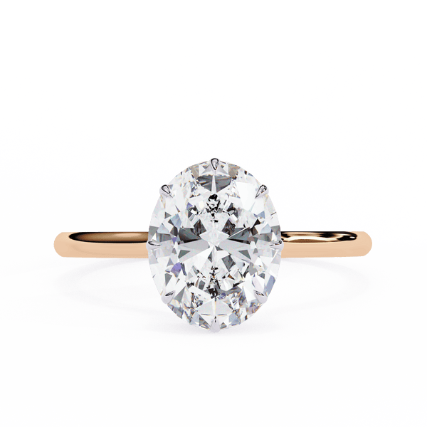 Classic Oval 1.89 Ct Oval Solitaire Ring