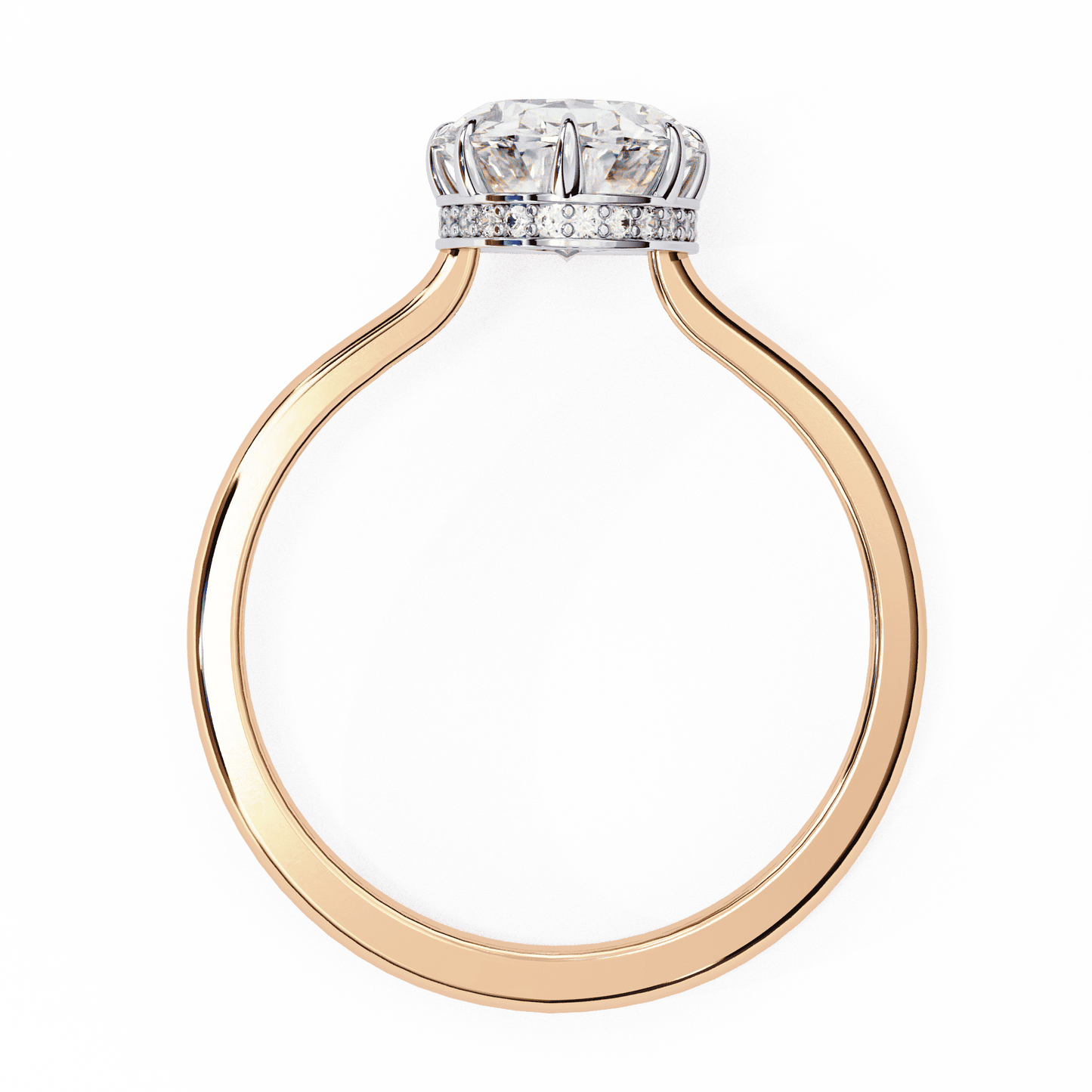 Classic Oval 1.89 Ct Oval Solitaire Ring