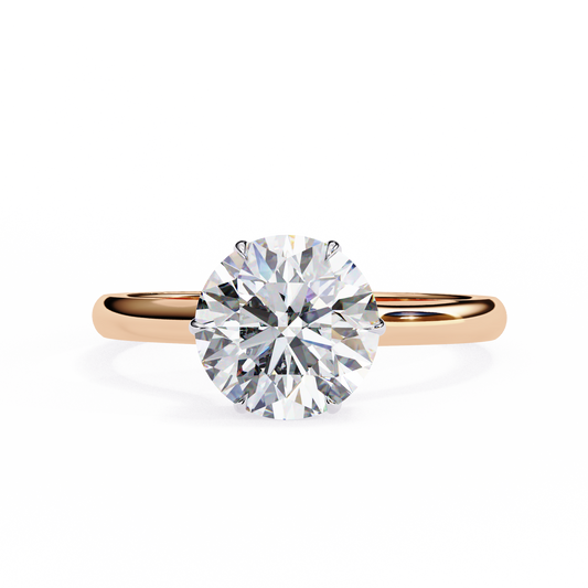 Aurora 2.22 Carat Round Solitaire Ring