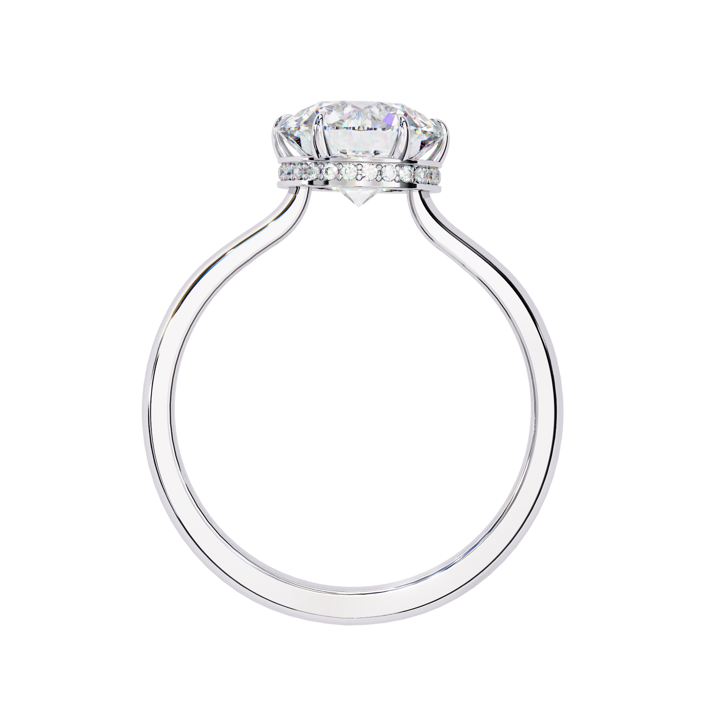 Aurora 2.22 Carat Round Solitaire Ring