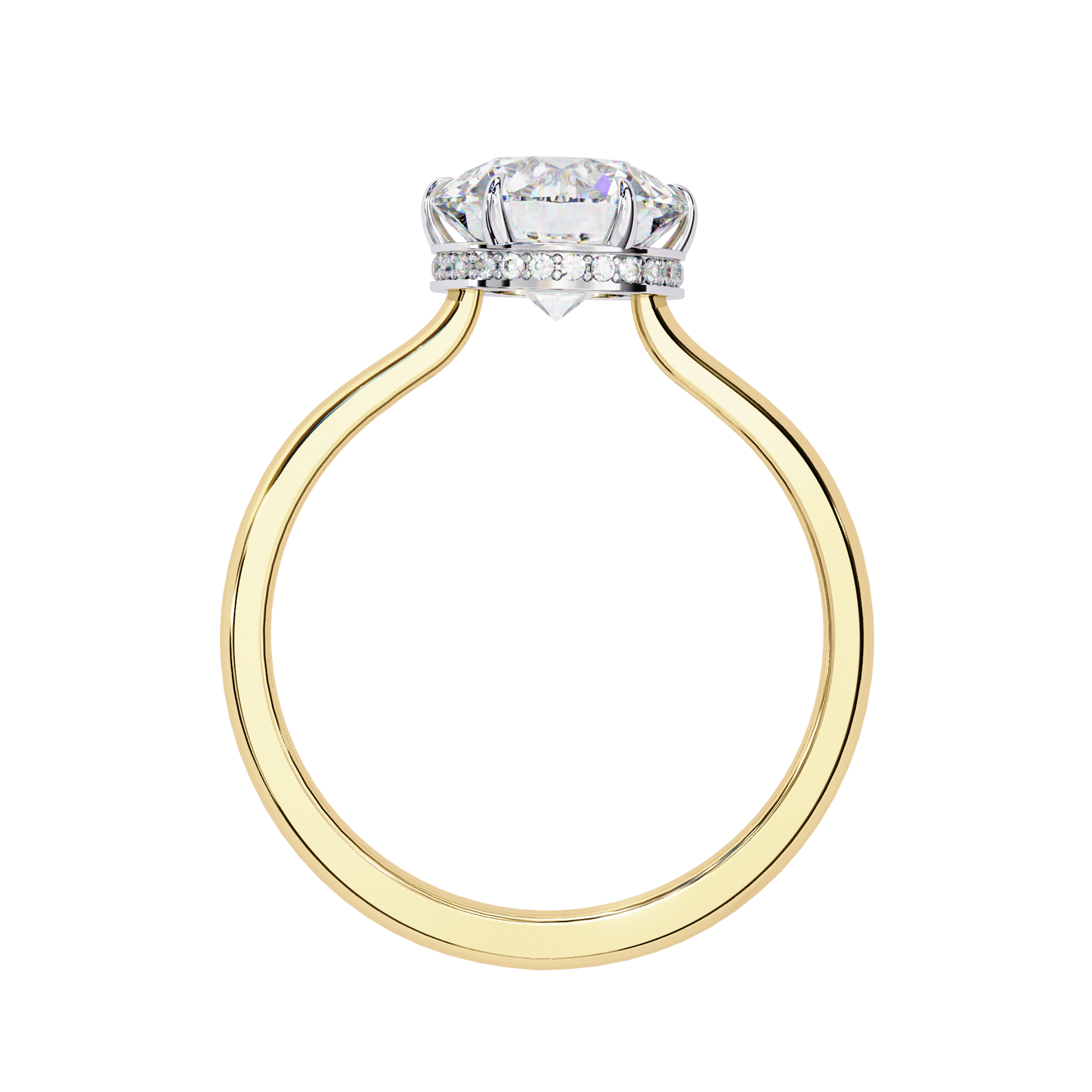 Aurora 2.22 Carat Round Solitaire Ring