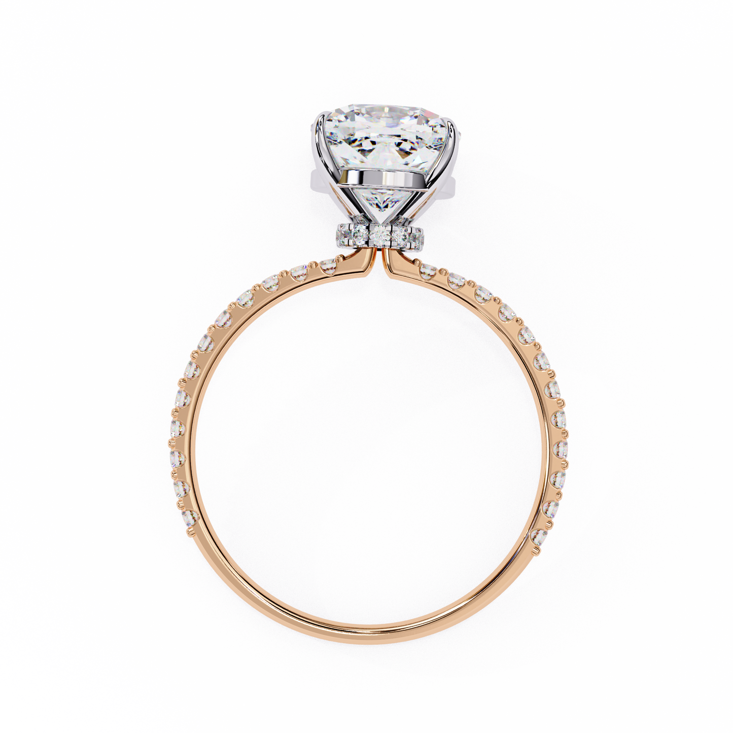 Jasmine Cushion Cut 2.56 Carat Solitaire Ring