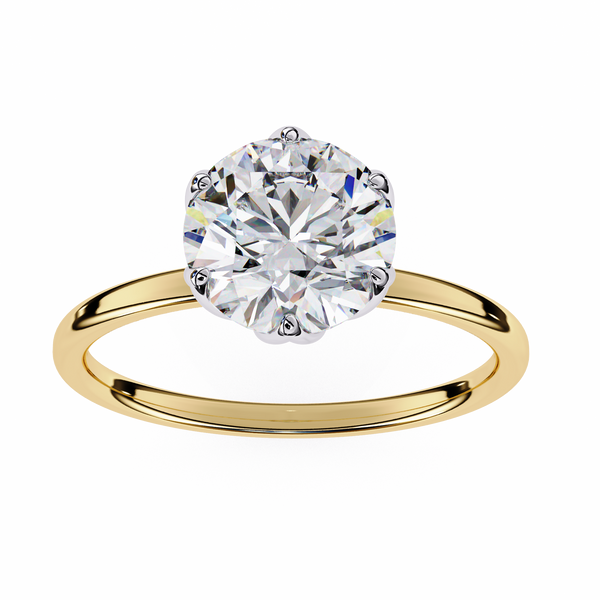 1.92 Carat Round Solitaire Everyday Ring