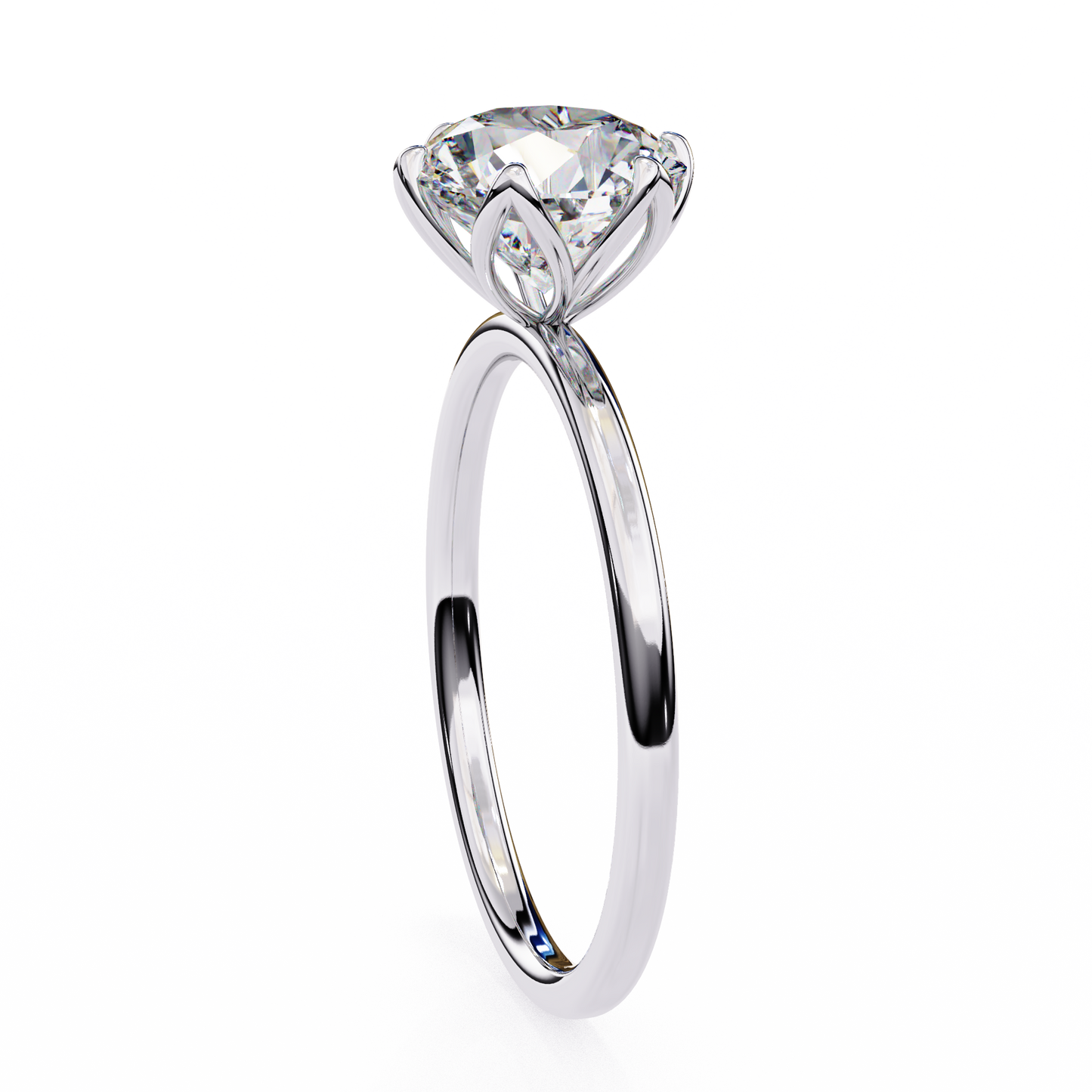 1.92 Carat Round Solitaire Everyday Ring