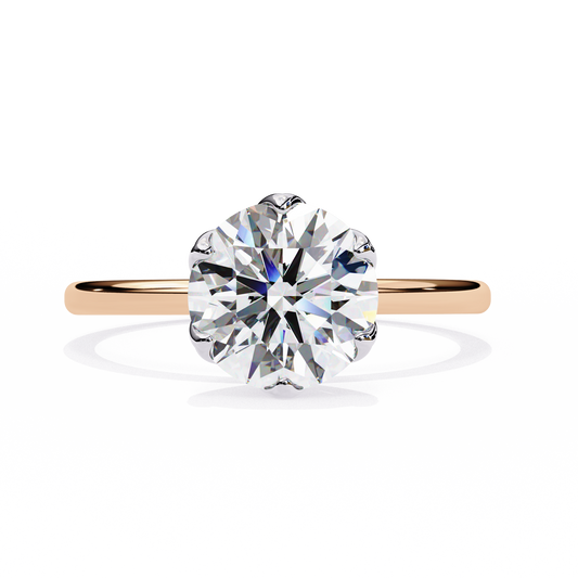 1.92 Carat Round Solitaire Everyday Ring