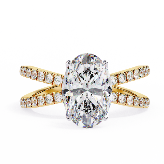 Opaline Oval 1.2 Carat Solitaire Ring
