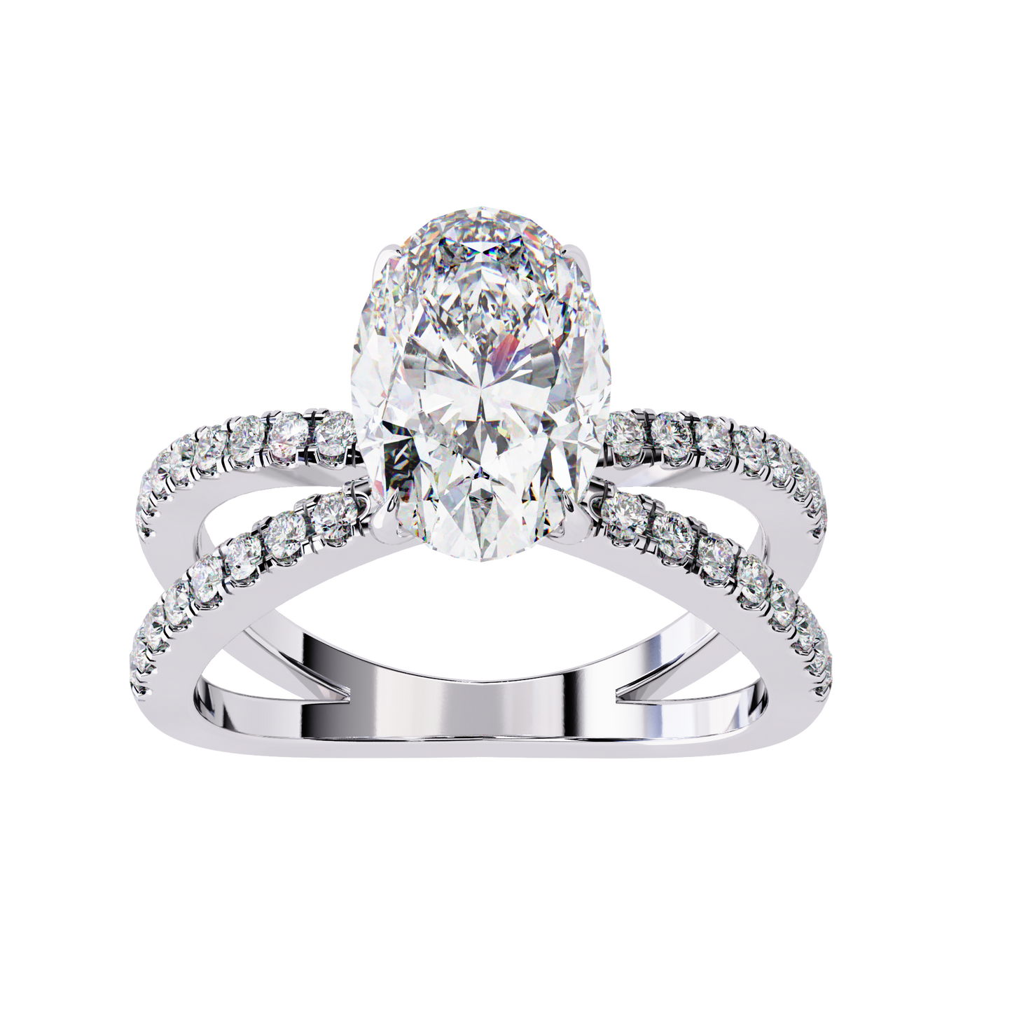Opaline Oval 1.2 Carat Solitaire Ring