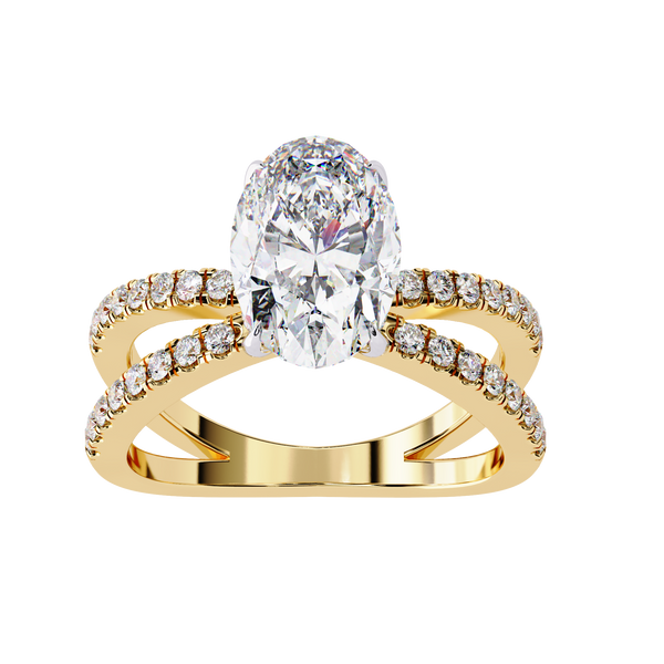 Opaline Oval 1.2 Carat Solitaire Ring