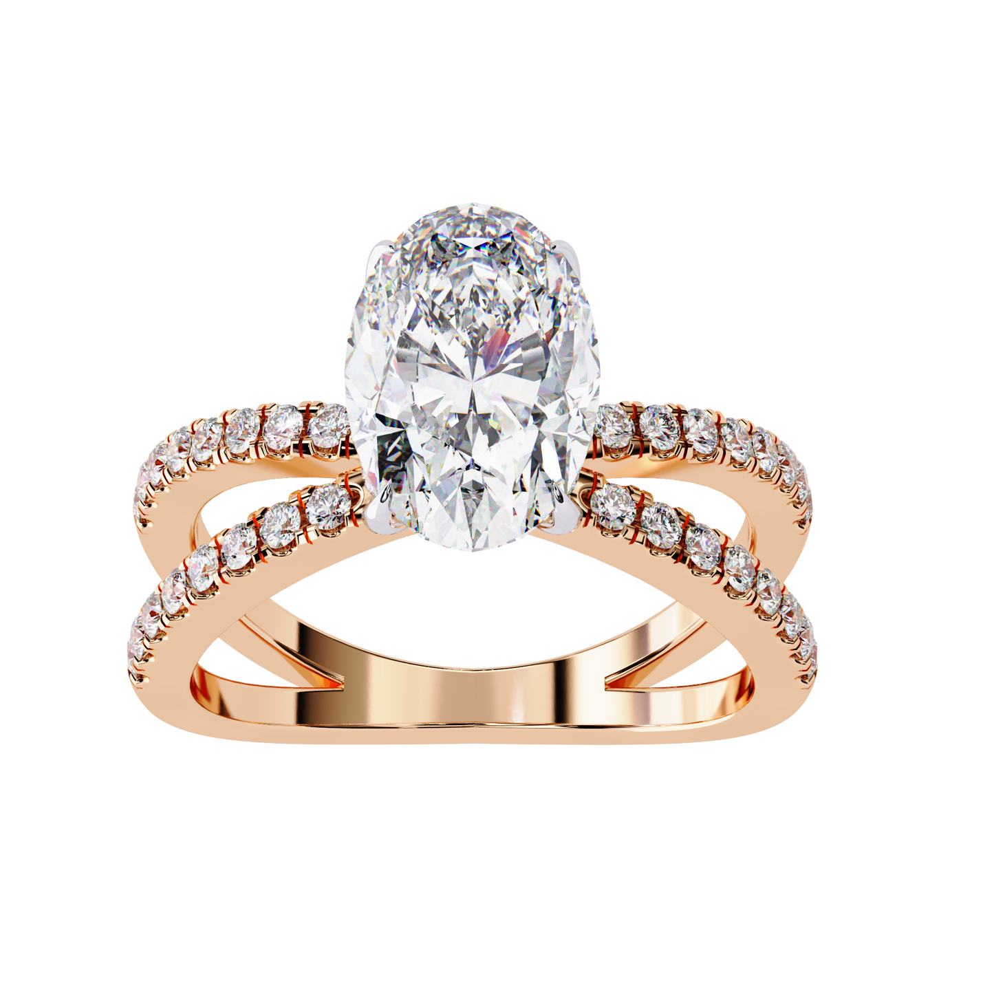 Opaline Oval 1.2 Carat Solitaire Ring