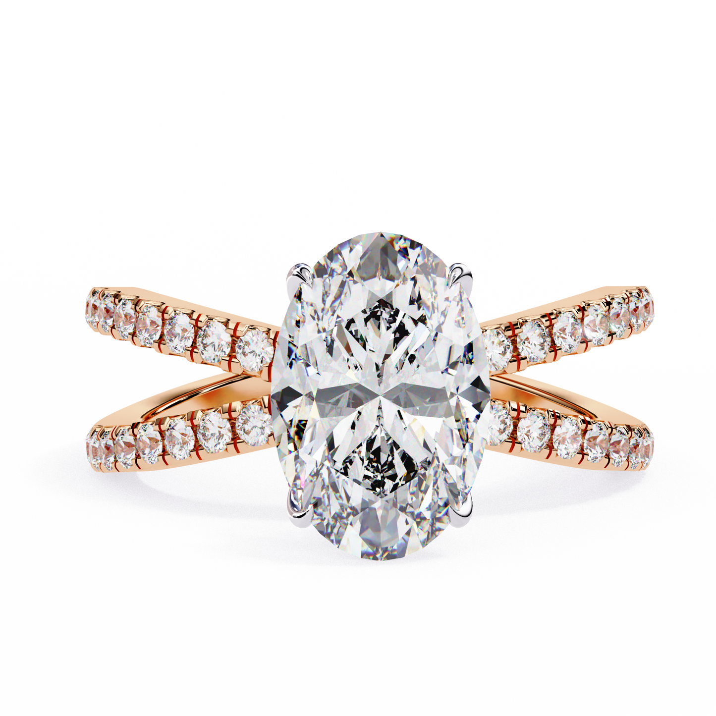 Opaline Oval 1.2 Carat Solitaire Ring