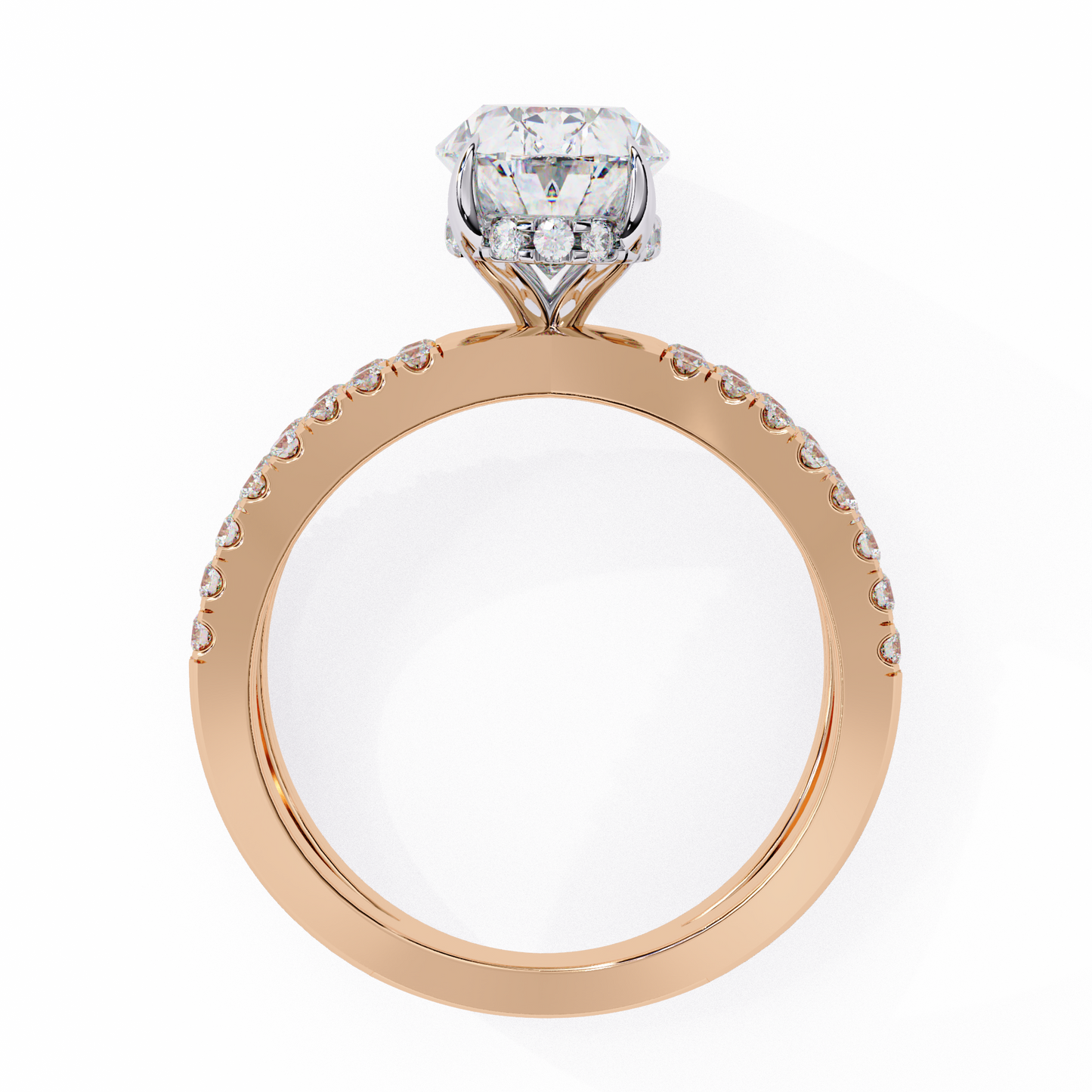Opaline Oval 1.2 Carat Solitaire Ring