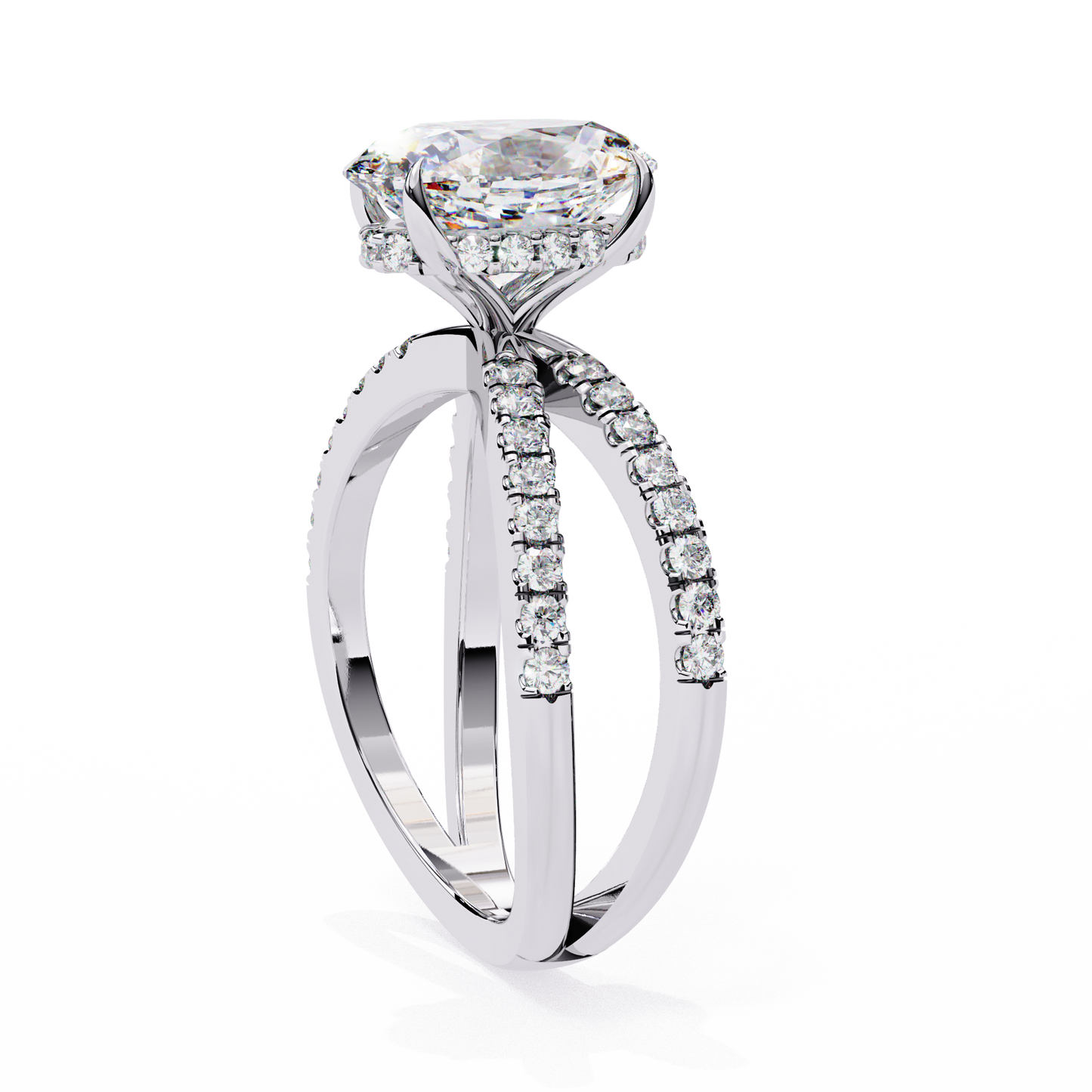 Opaline Oval 1.2 Carat Solitaire Ring