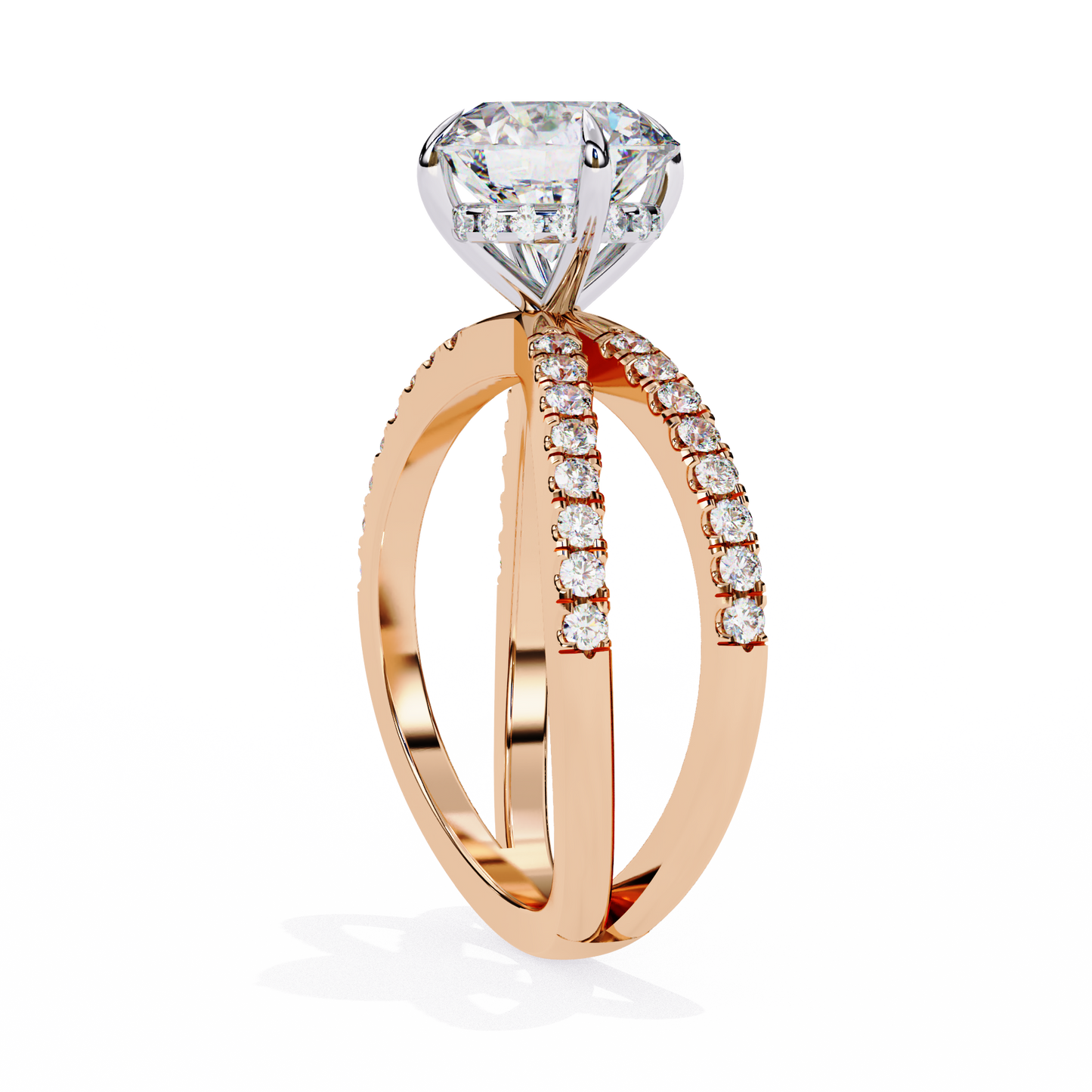 Ora Round 2.27 Carat Solitaire Ring