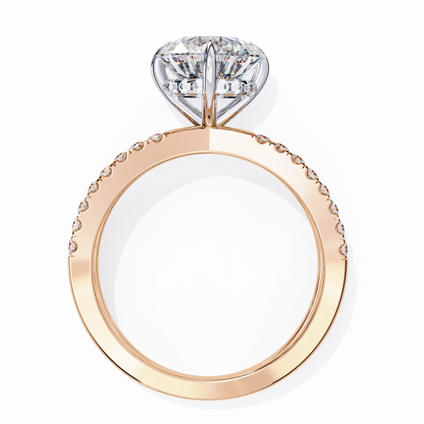 Ora Round 2.27 Carat Solitaire Ring