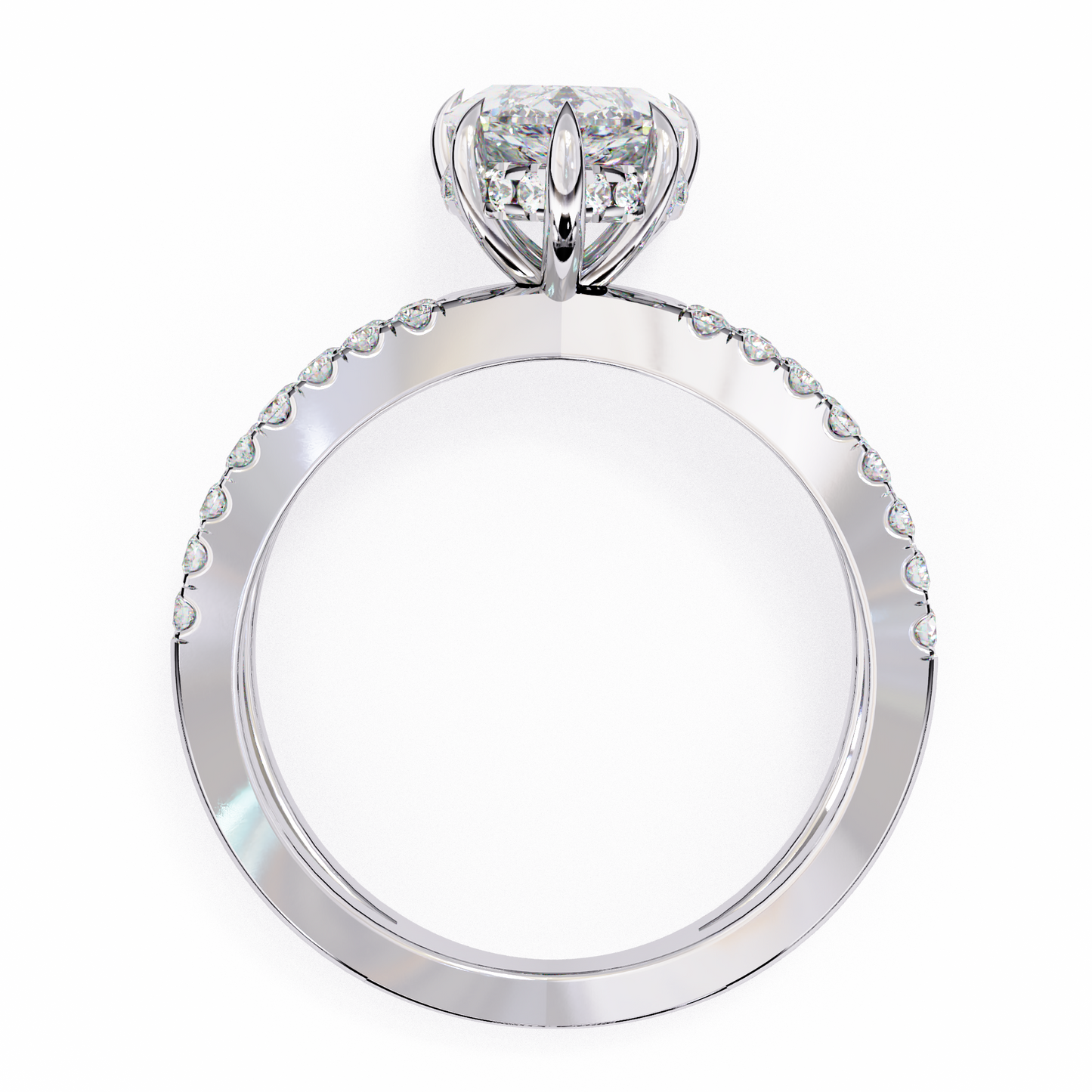 Exquisite Marquise Solitaire Ring