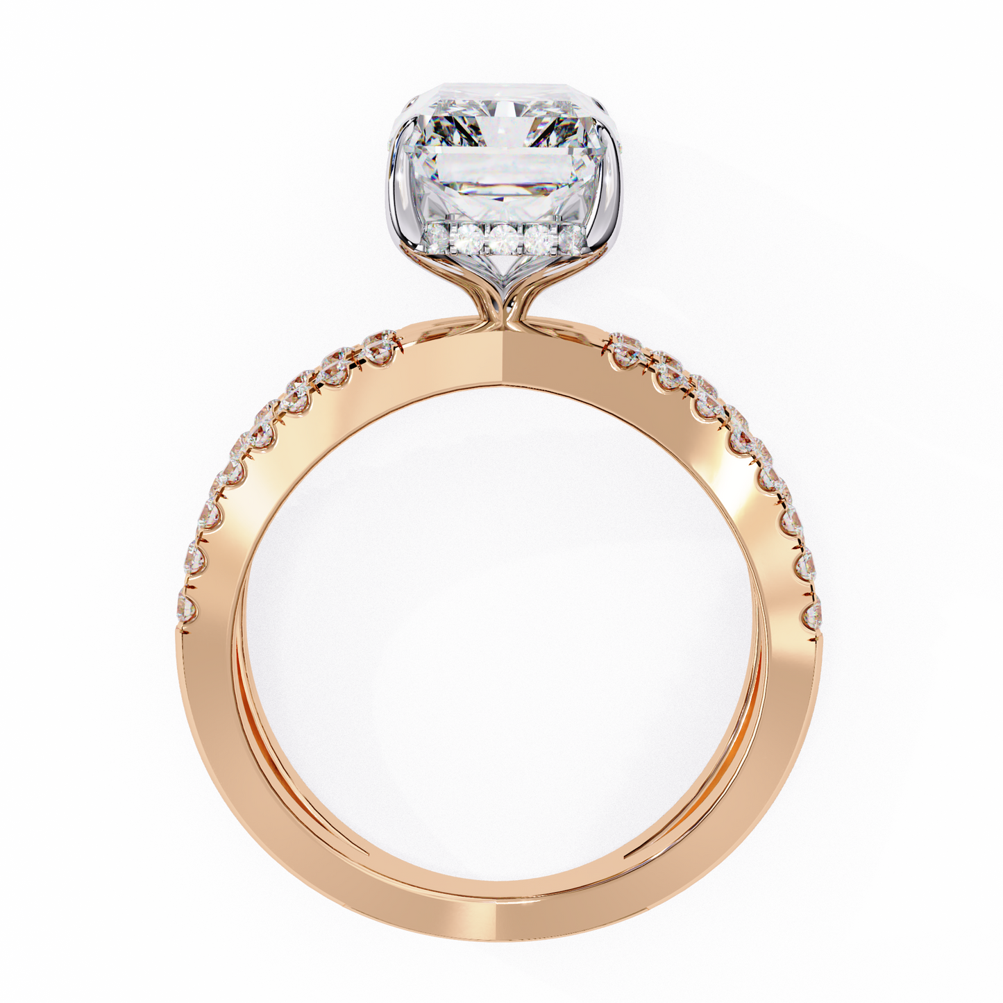 Luster Radiant Cut 2.47 Carat Solitaire Ring