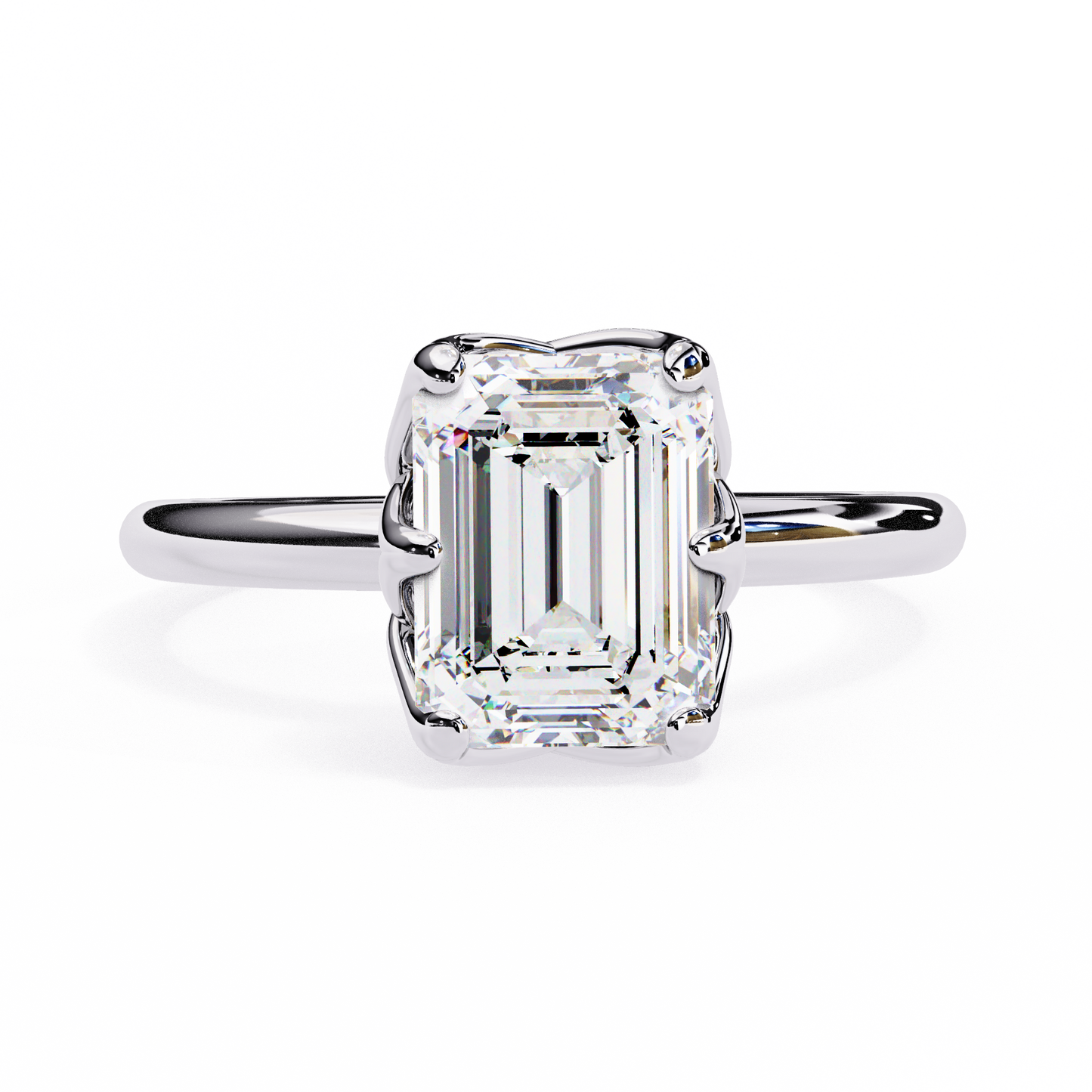 Timeless Emerald 2.08 Carat Solitaire Ring