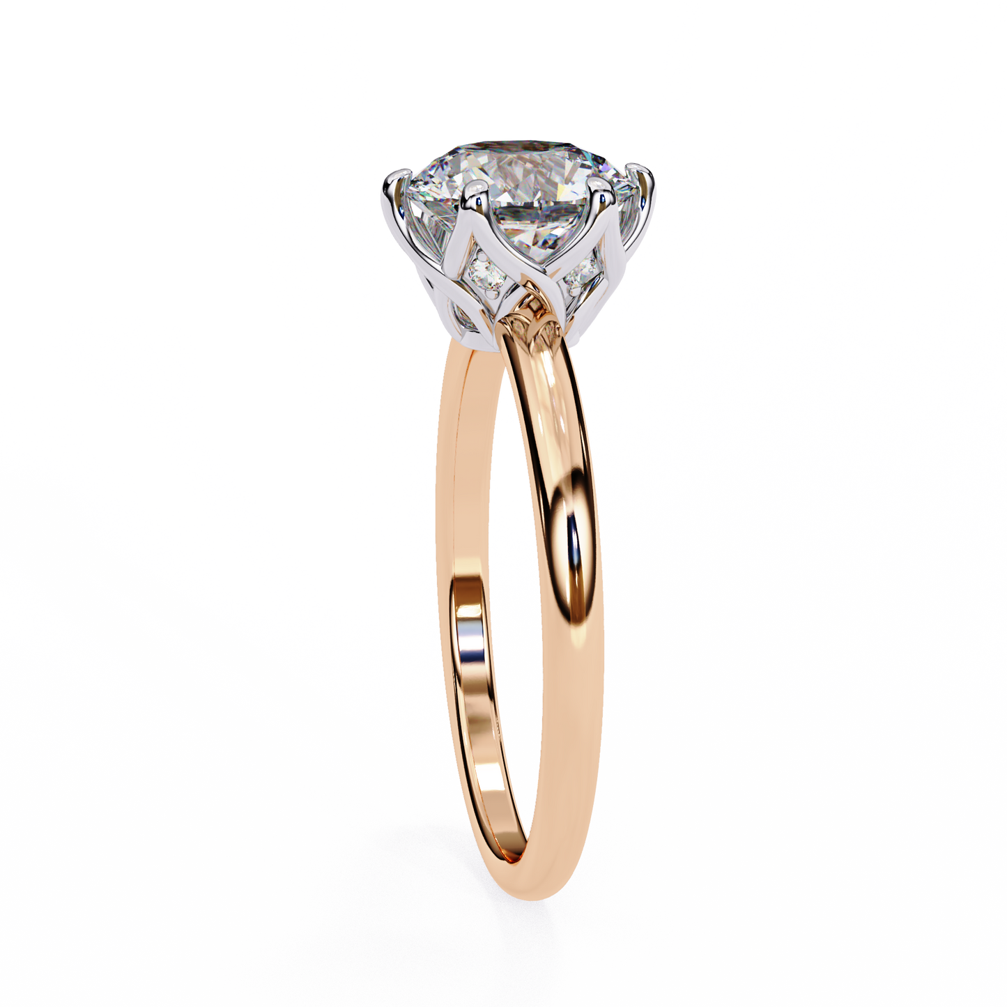 Classy Round 1.56 Carat Solitaire Ring