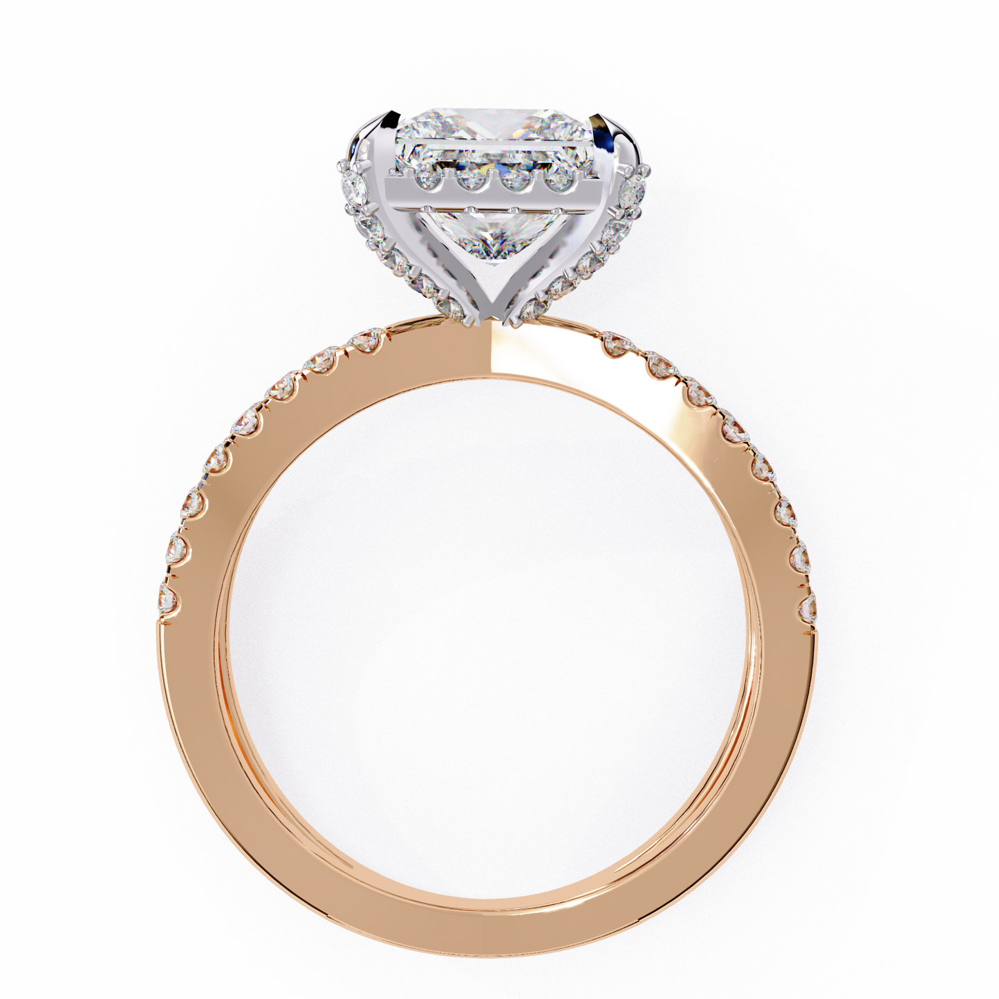 Dragon Princess Cut 2.03 Carat Solitaire Ring